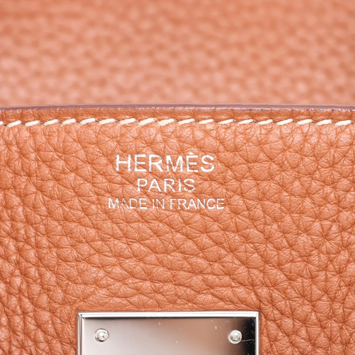 [Individually packaged] Hermes Birkin 30 Letournée Taurillon Clemence Gold Silver Hardware M: 2009 — view 10