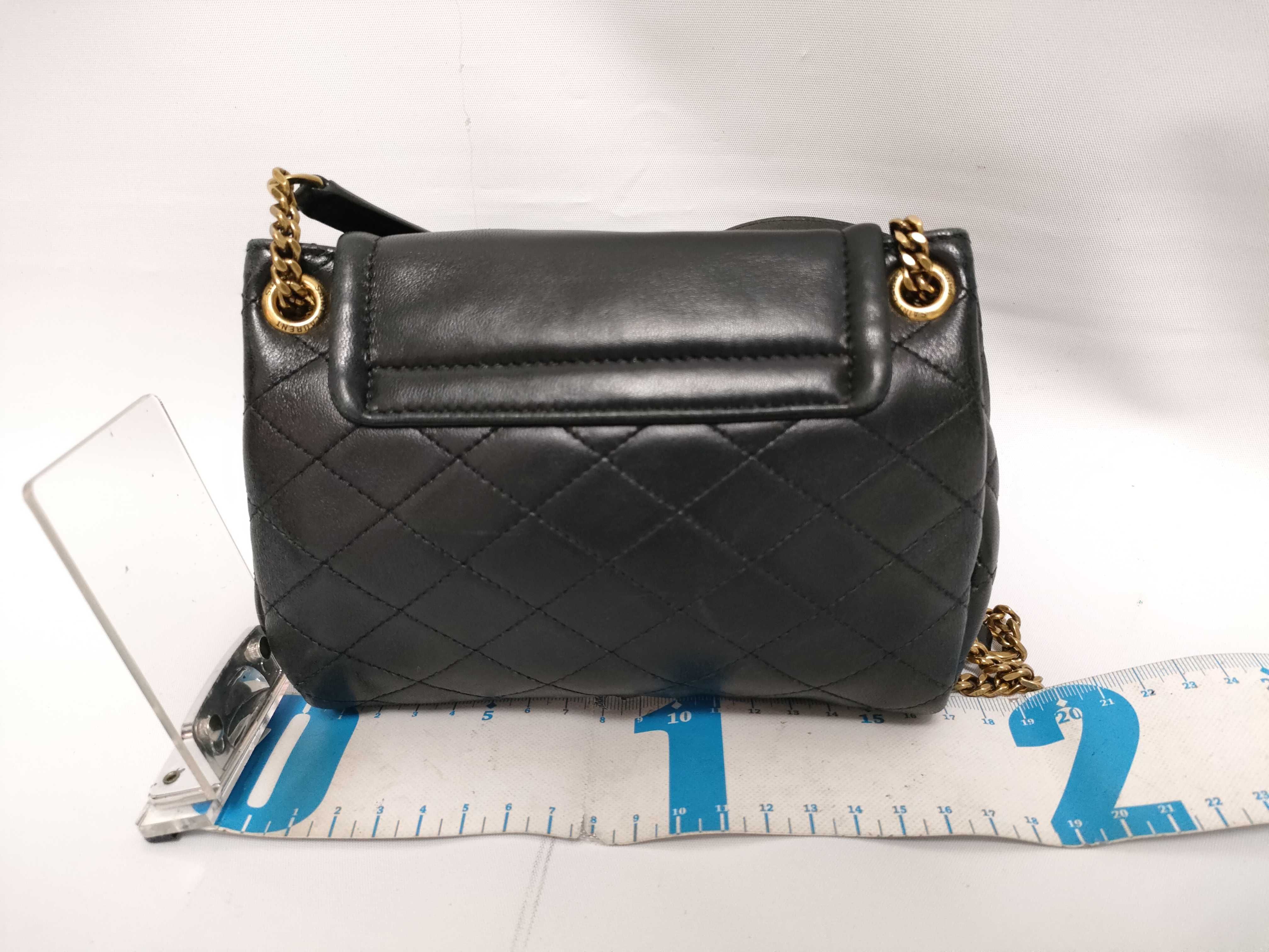 FR- Paris Mini Nolita Leather Chain Shoulder Bag Black 672738 (Co Shoulder Bag) — view 2