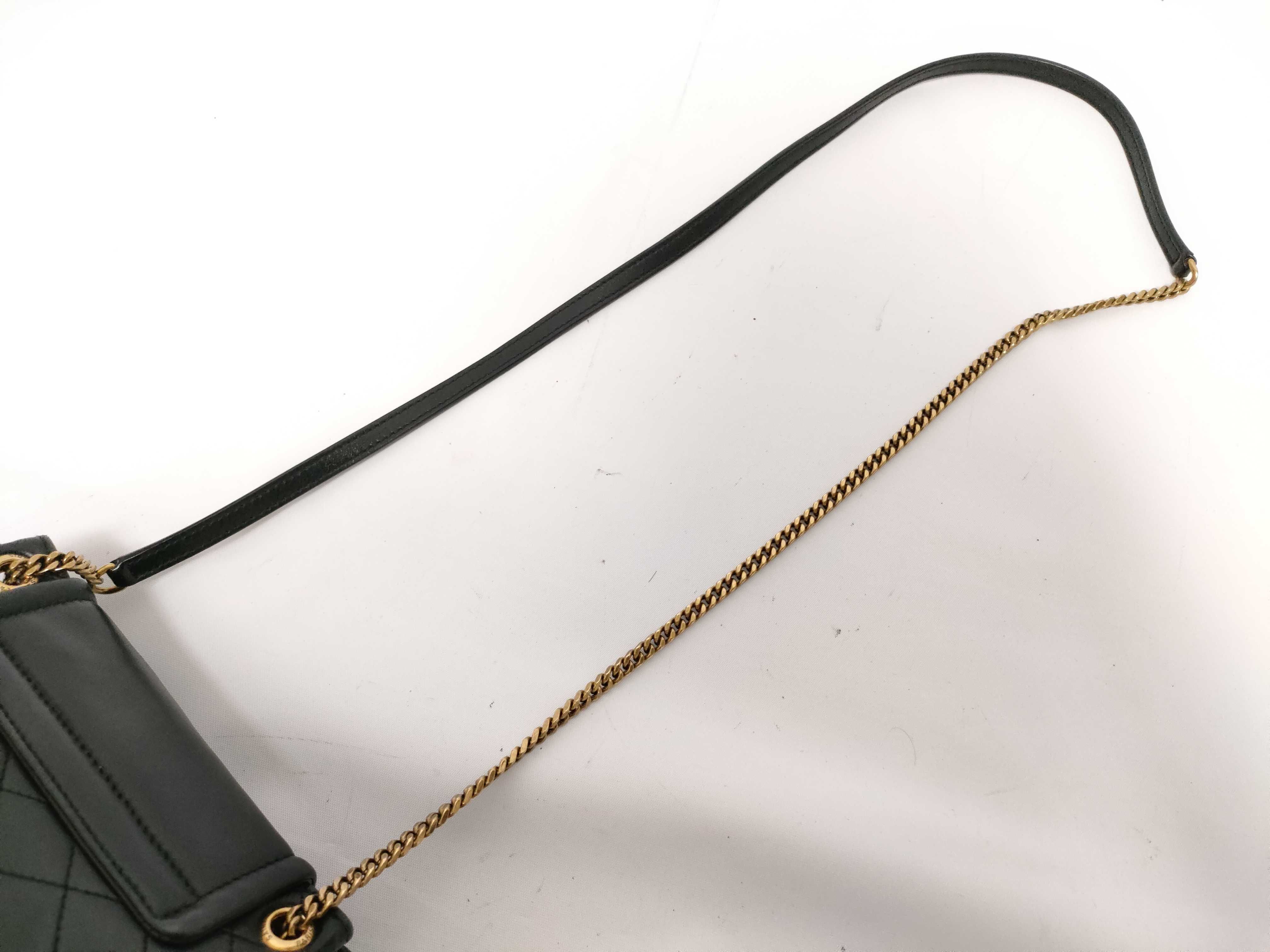 FR- Paris Mini Nolita Leather Chain Shoulder Bag Black 672738 (Co Shoulder Bag) — view 5