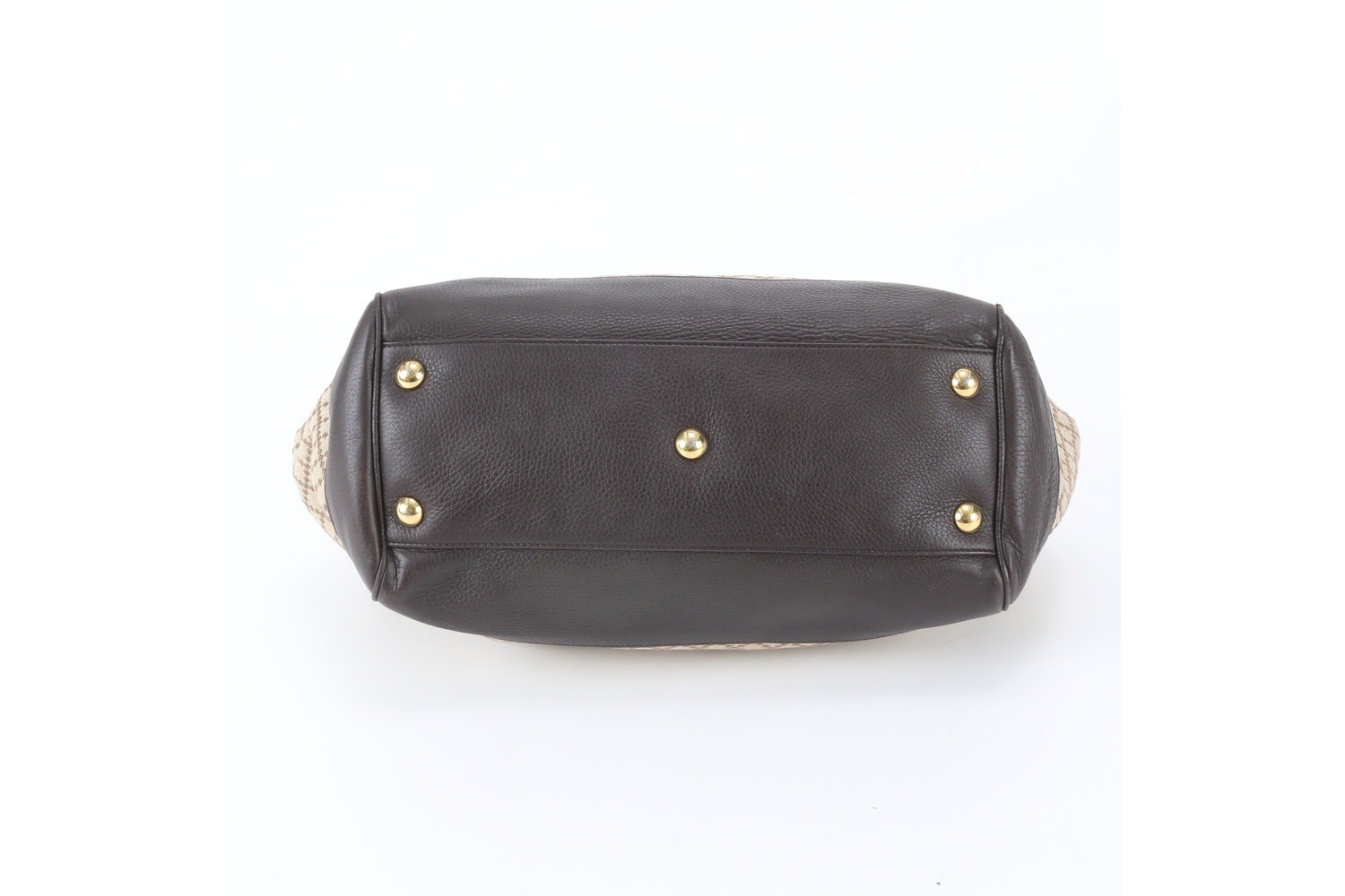 Diamante Double G 251826 Leather Tote Bag — view 6