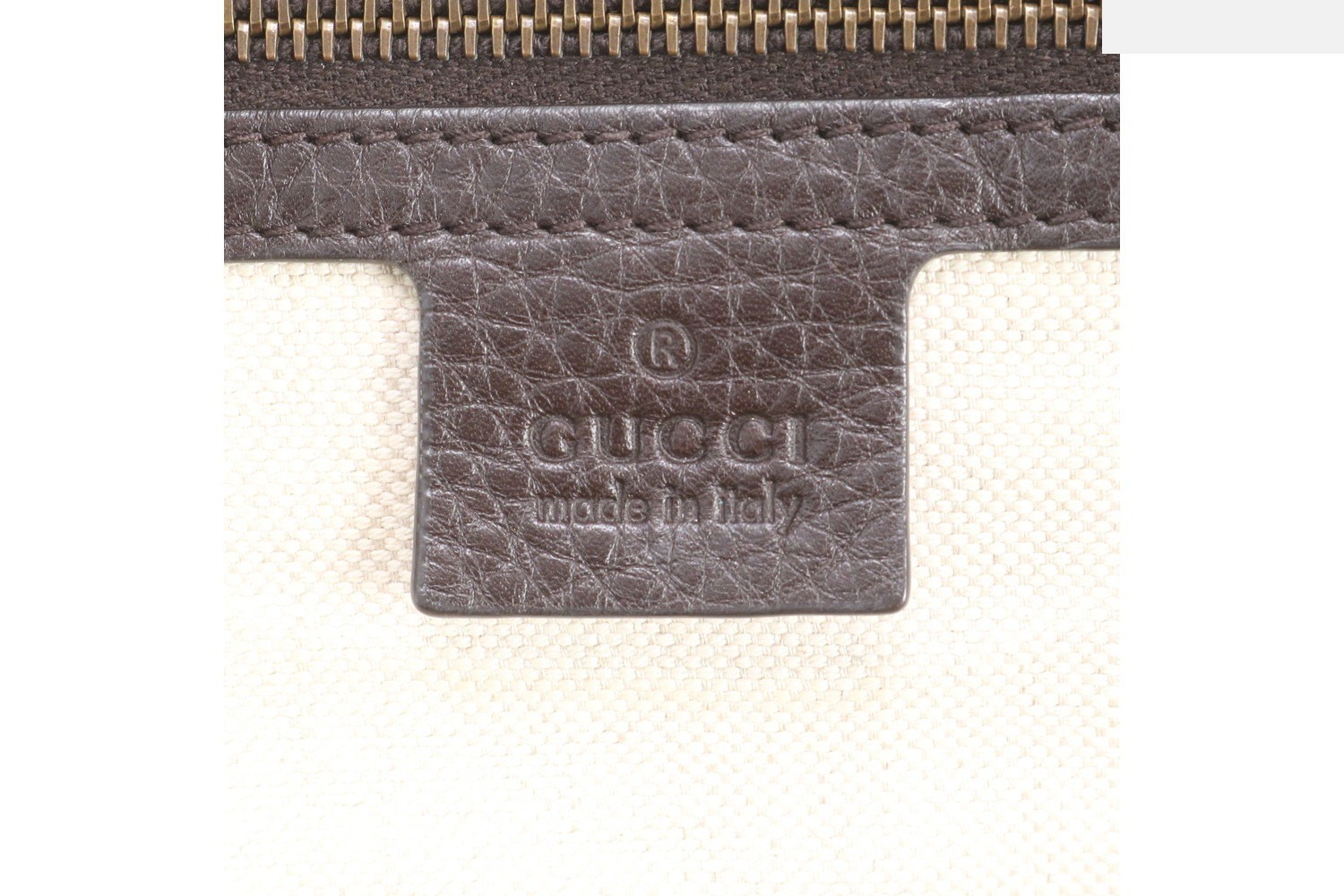 Diamante Double G 251826 Leather Tote Bag — view 8