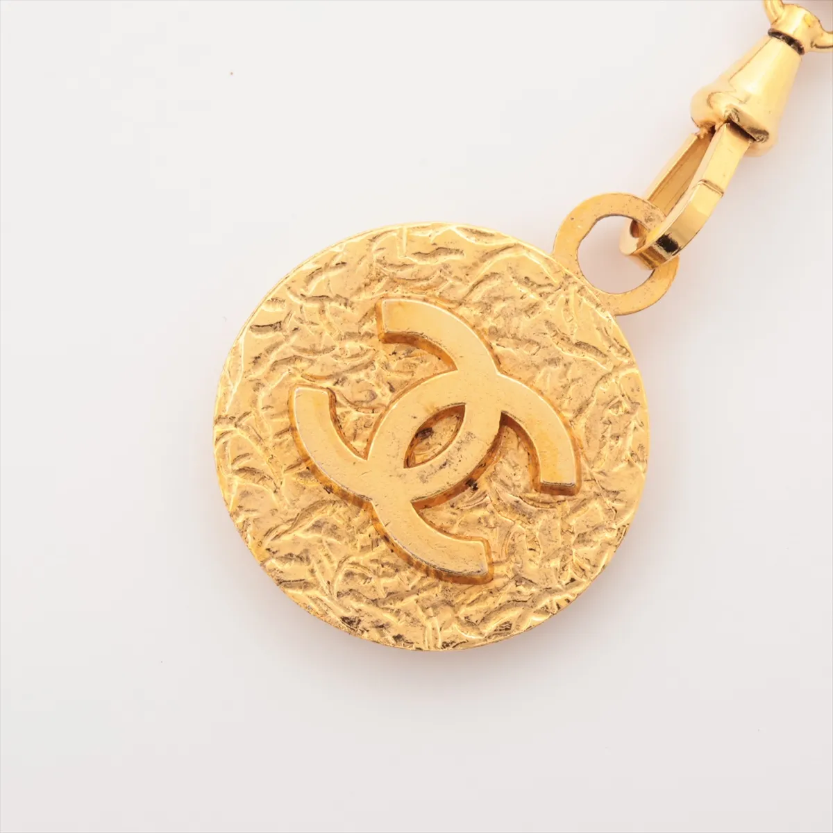 Coco Mark 1982 Chain Belt GP x Leather Beige x Gold Bruises — view 2