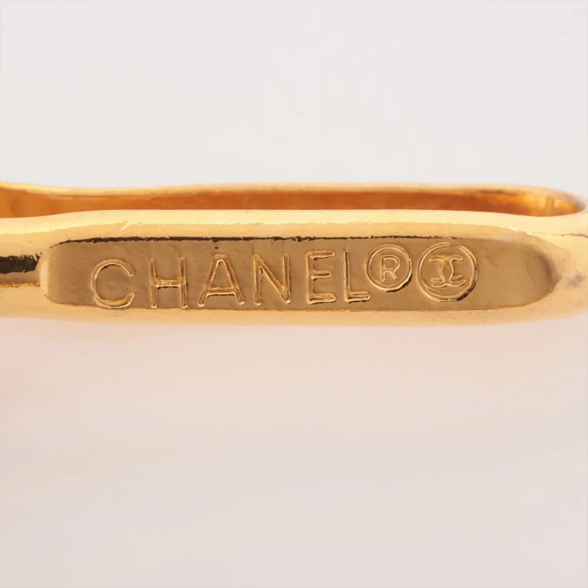Coco Mark 1982 Chain Belt GP x Leather Beige x Gold Bruises — view 5