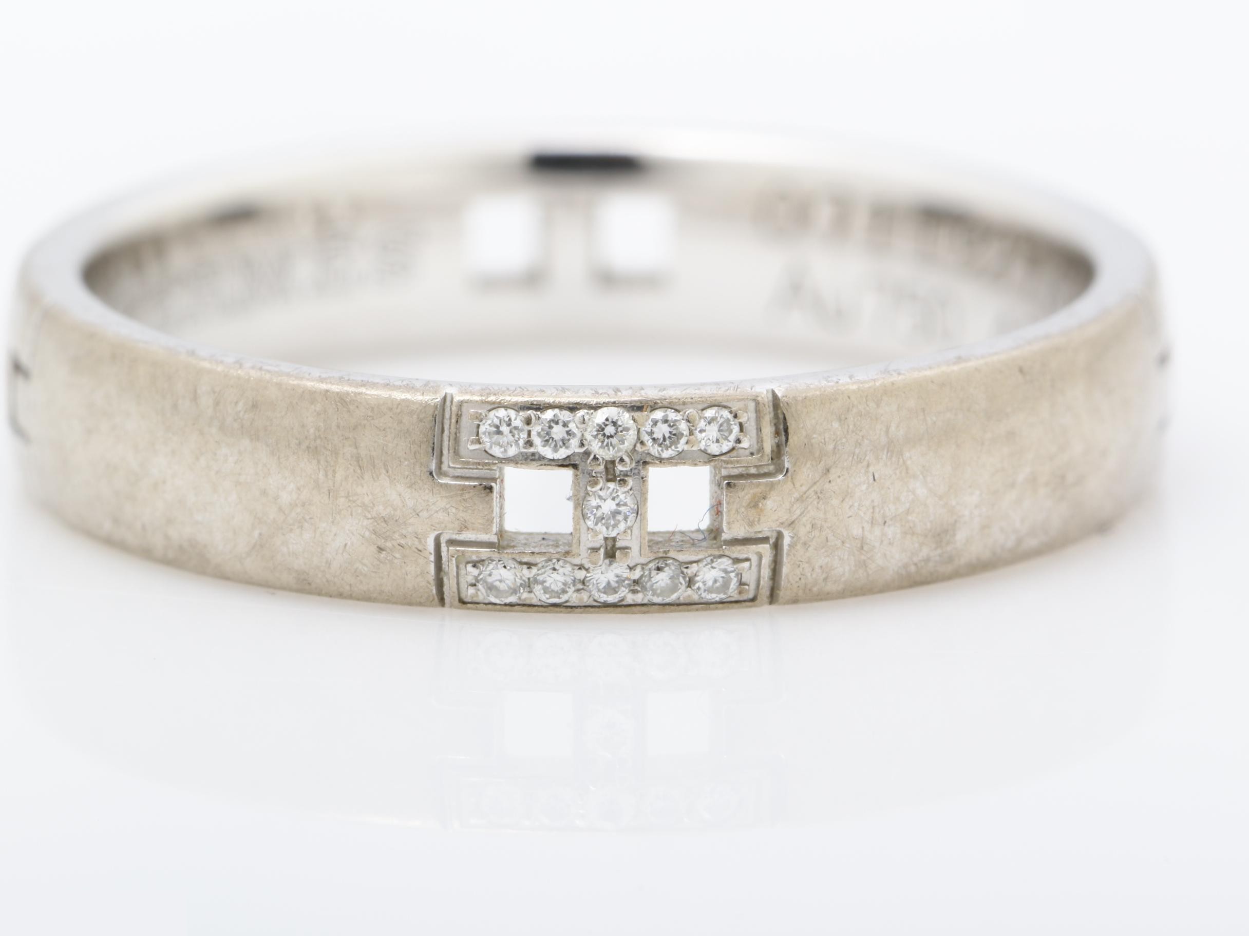 Ever Hercules Ring, Diamond, 750 White Gold, Size #49, 3.5g — view 2