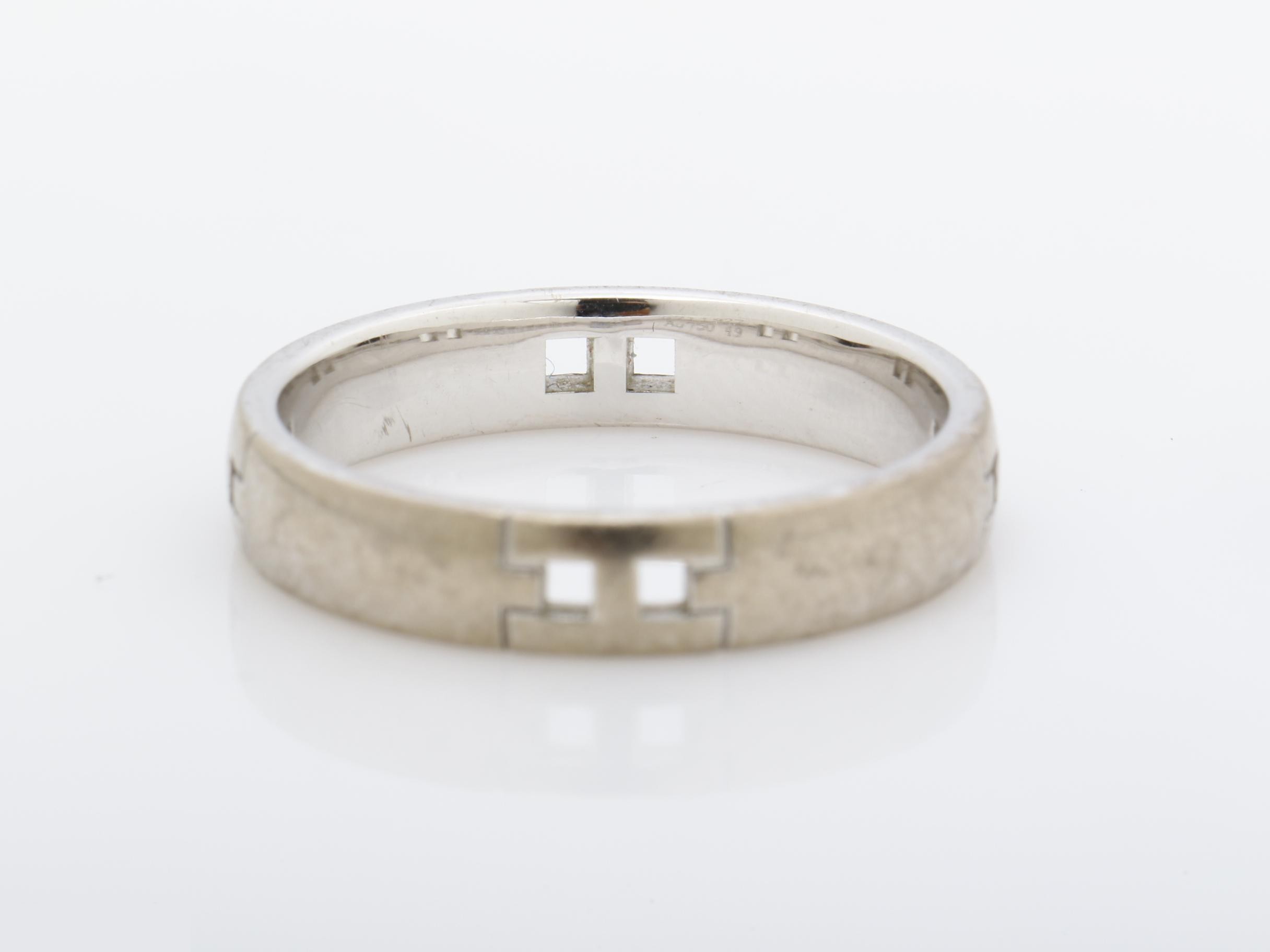Ever Hercules Ring, Diamond, 750 White Gold, Size #49, 3.5g — view 4