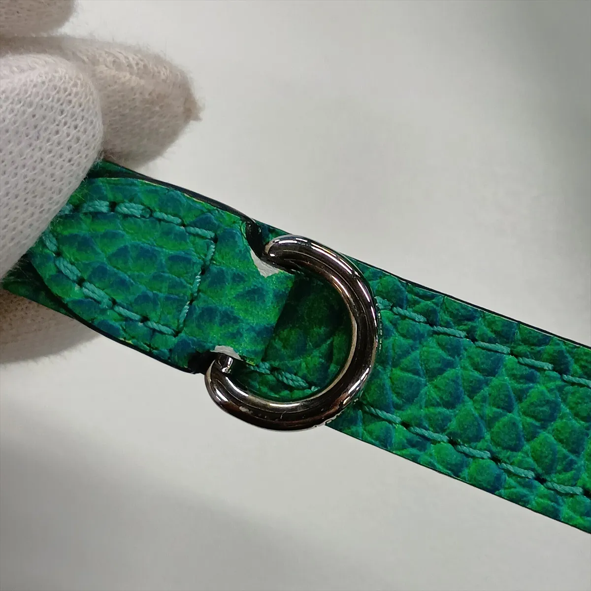 Monogram Illusion Sac Plat XS M81221 Green (RFID detected) — view 14