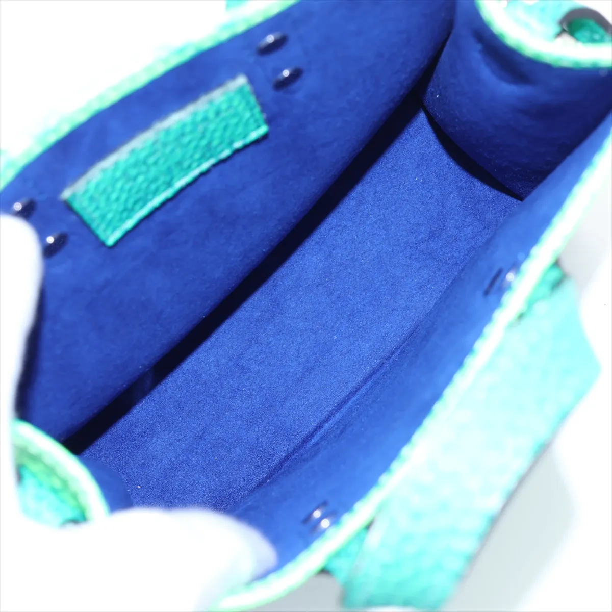 Monogram Illusion Sac Plat XS M81221 Green (RFID detected) — view 8