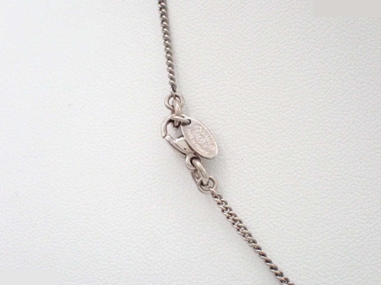 09V Coco Mark Rhinestone Necklace — view 2