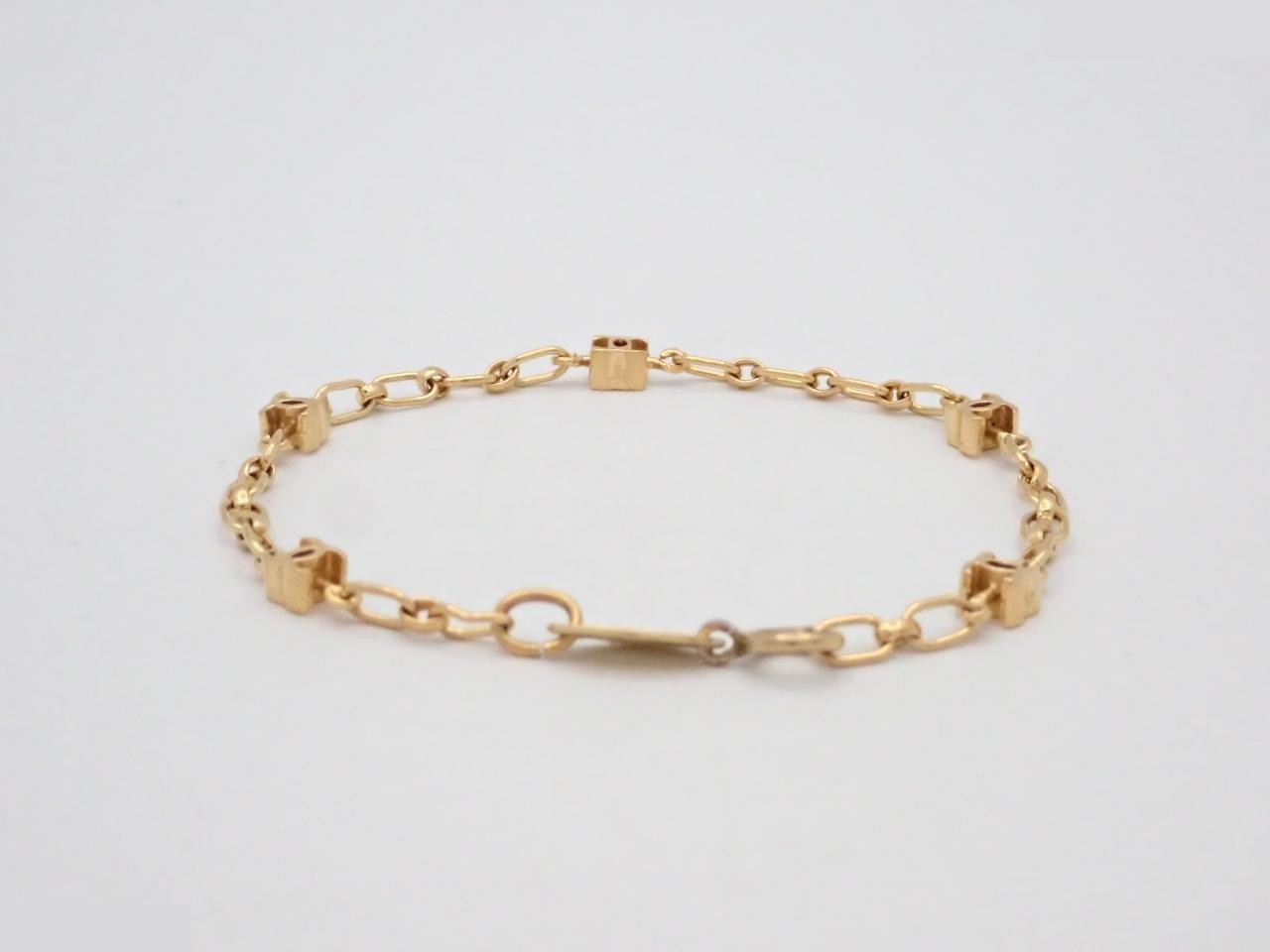 Coco Gold Bracelet, wrist circumference approximately 18.5 cm — view 2