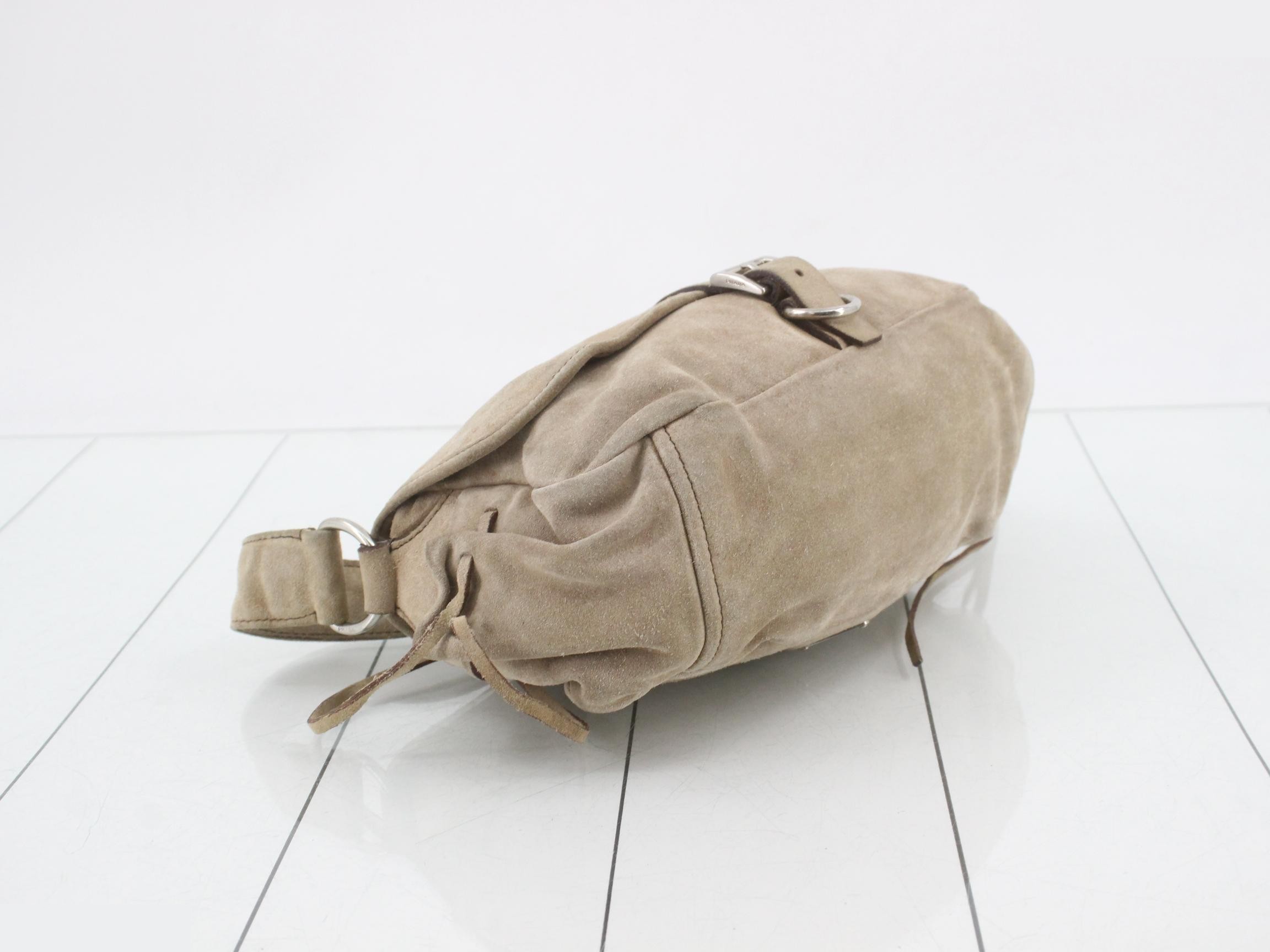 Suede shoulder bag — view 5