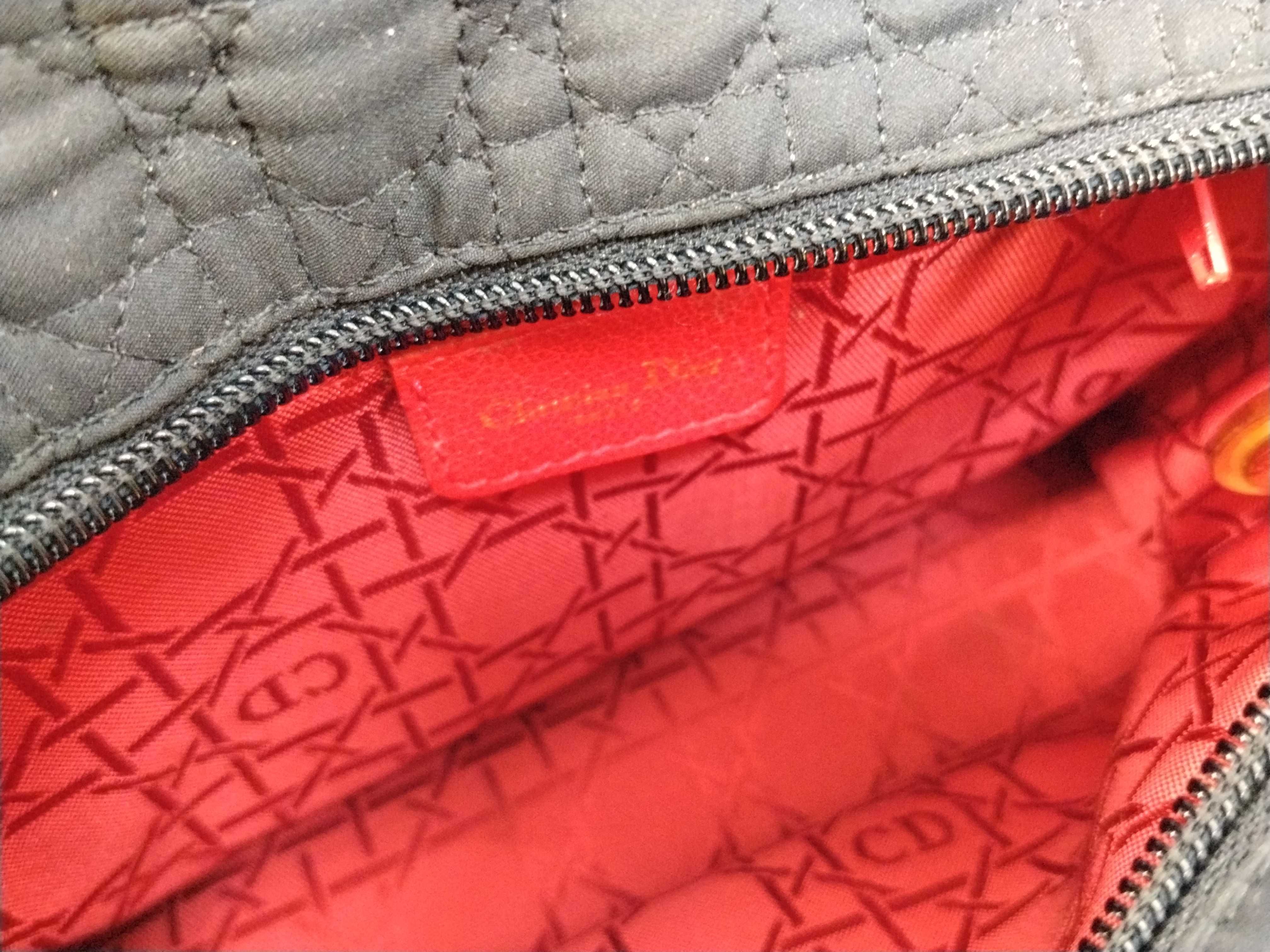 Lady Dior Christian handbag Lady black handbag — view 11