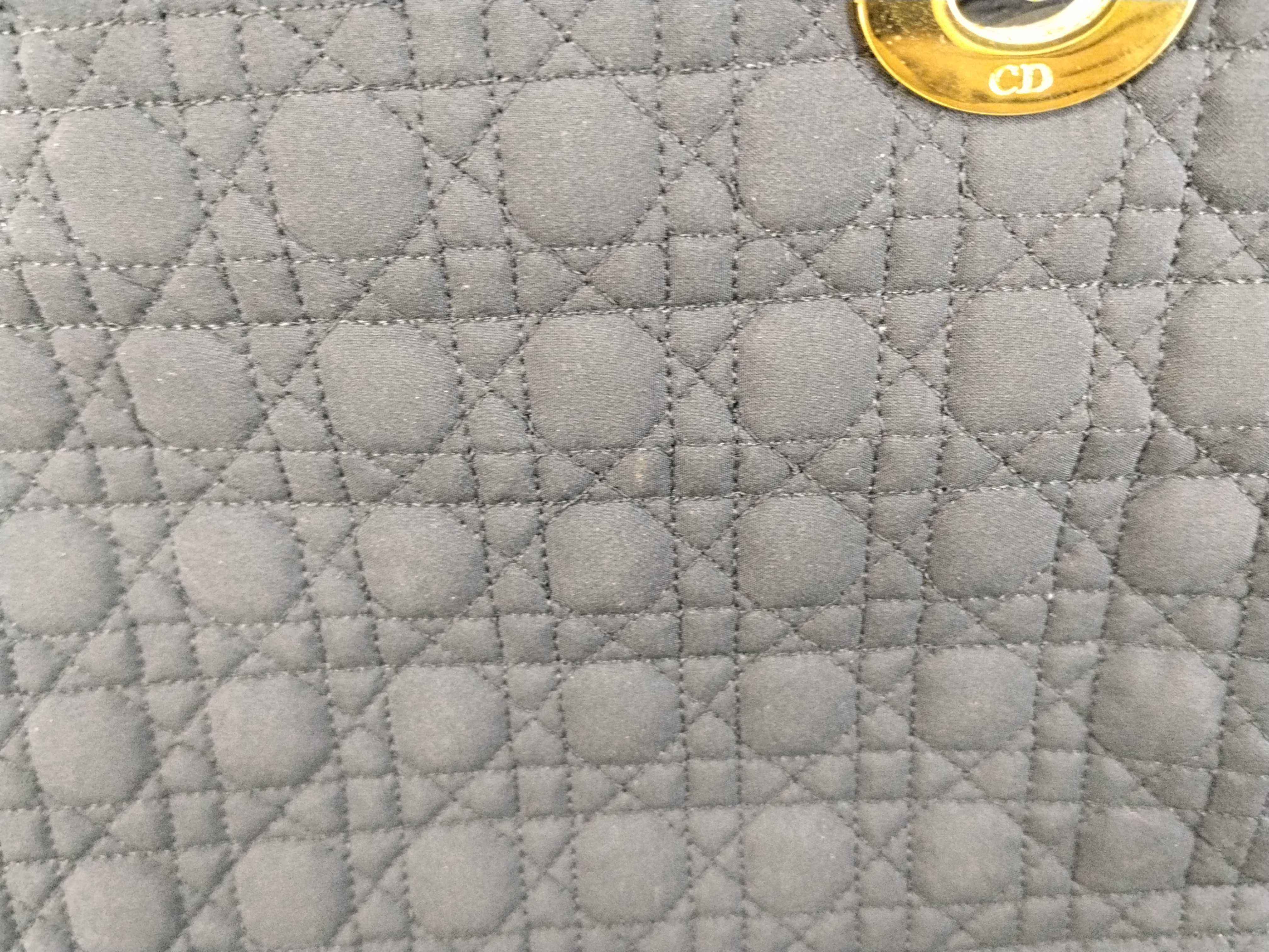 Lady Dior Christian handbag Lady black handbag — view 14