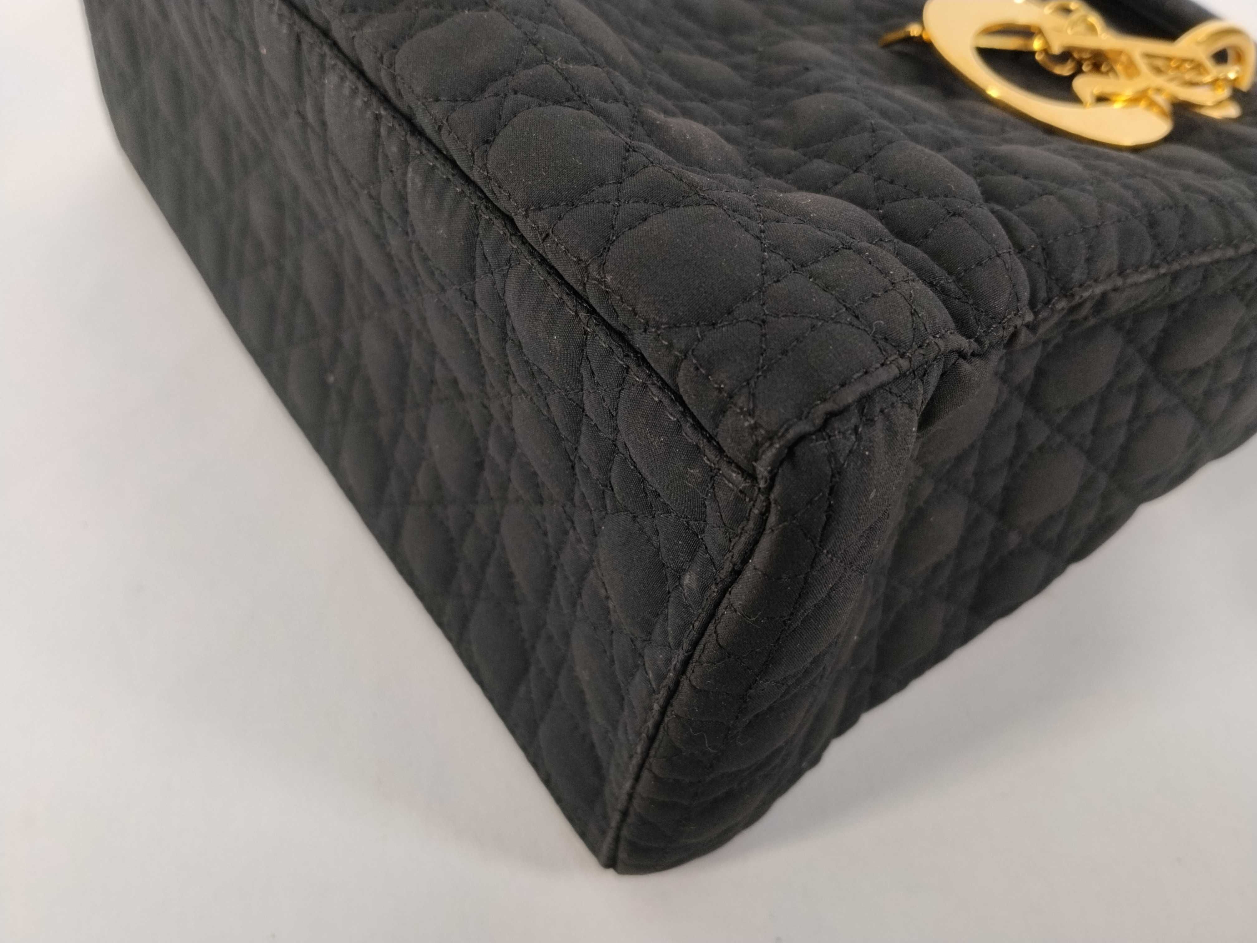 Lady Dior Christian handbag Lady black handbag — view 6