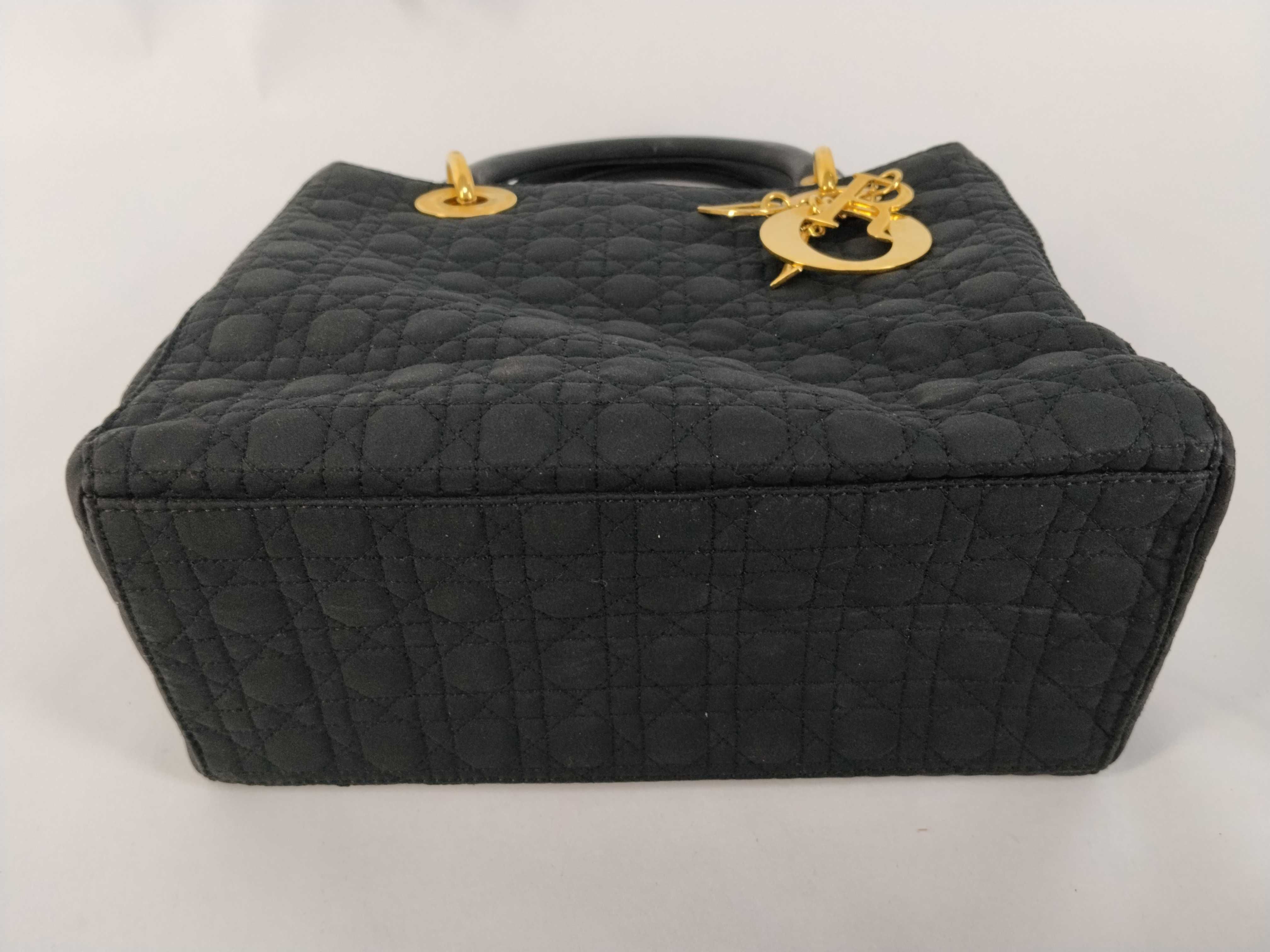 Lady Dior Christian handbag Lady black handbag — view 7