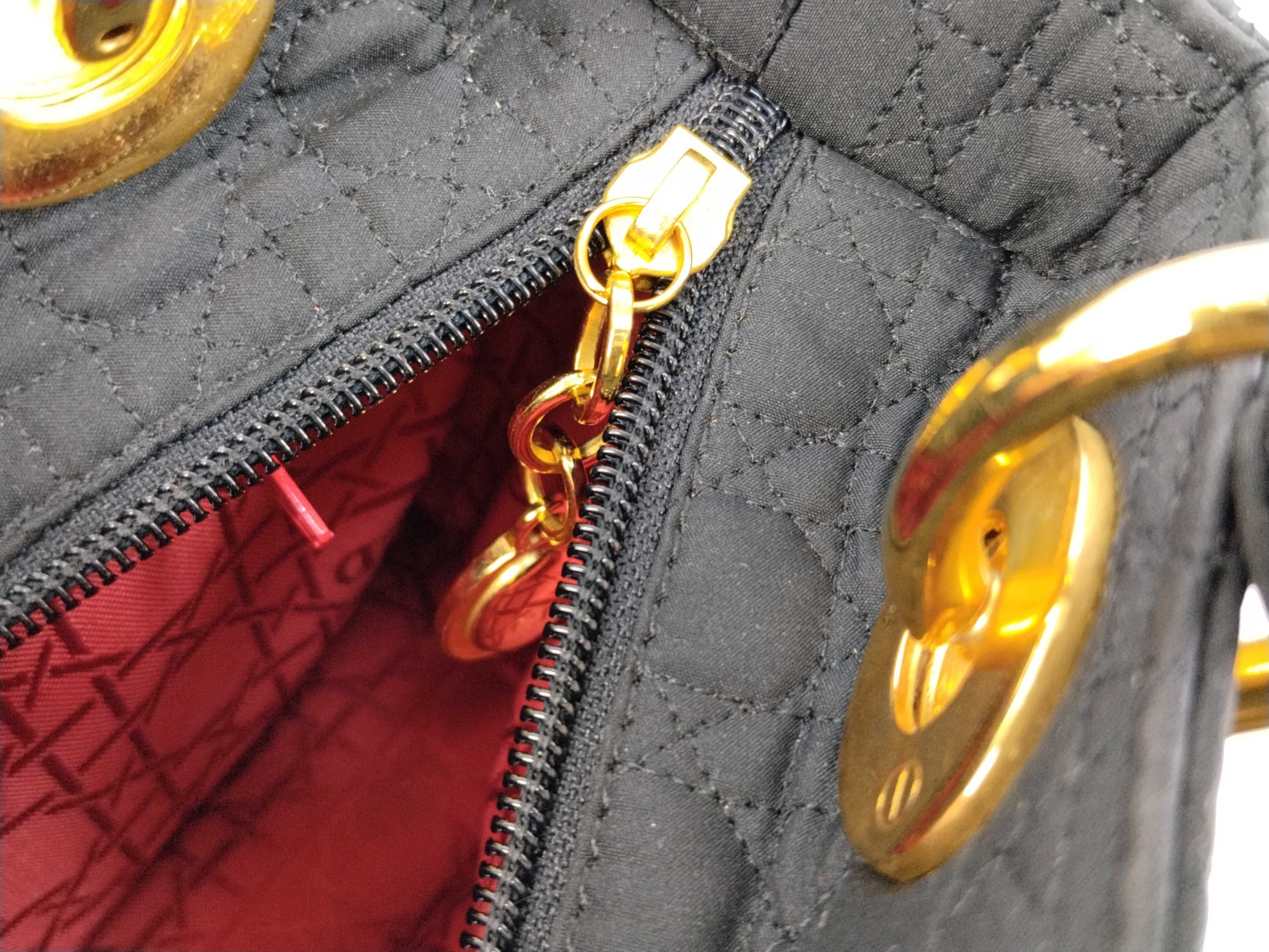 Lady Dior Christian handbag Lady black handbag — view 10