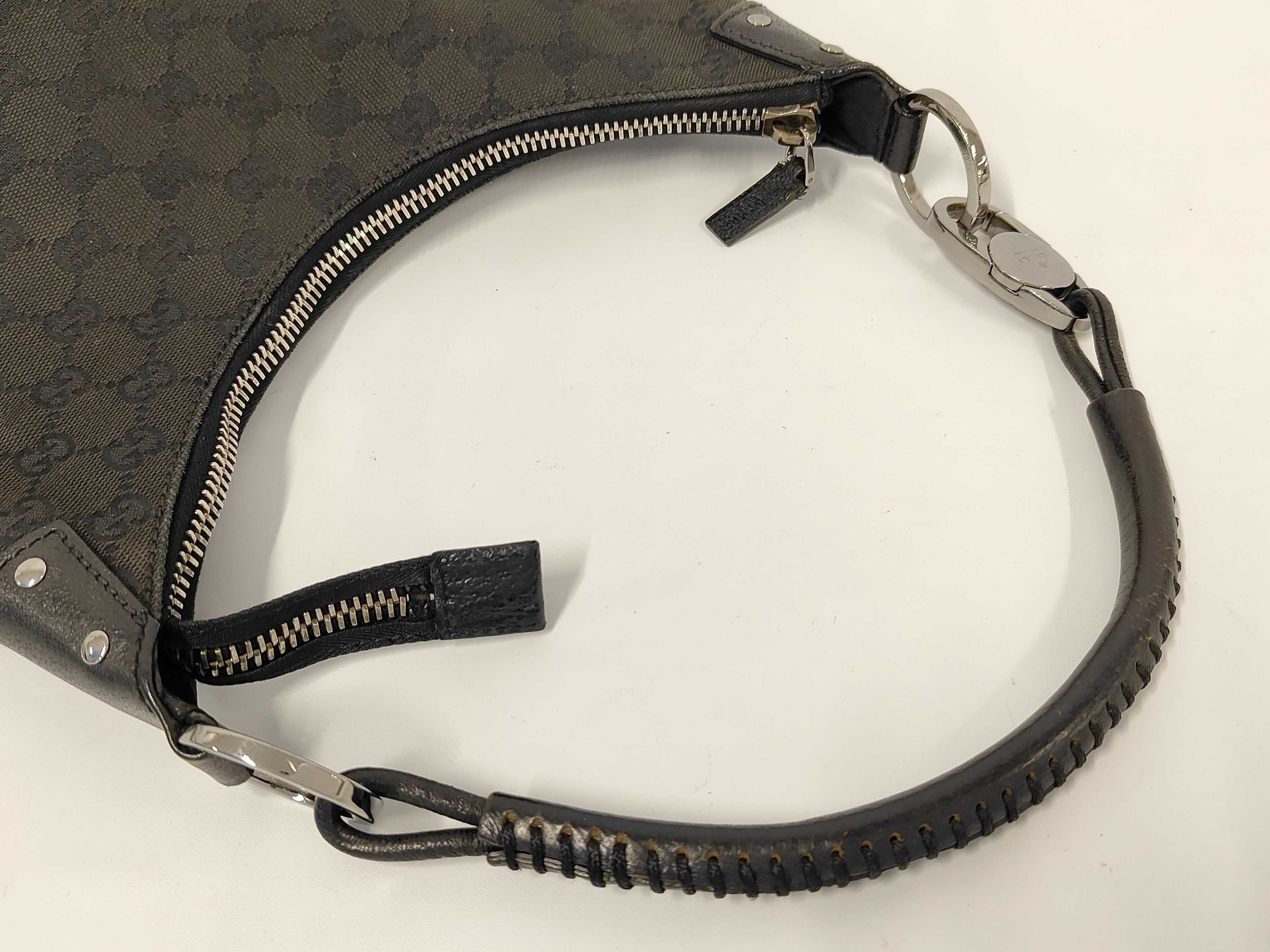 GG Canvas One-Shoulder Bag — view 3