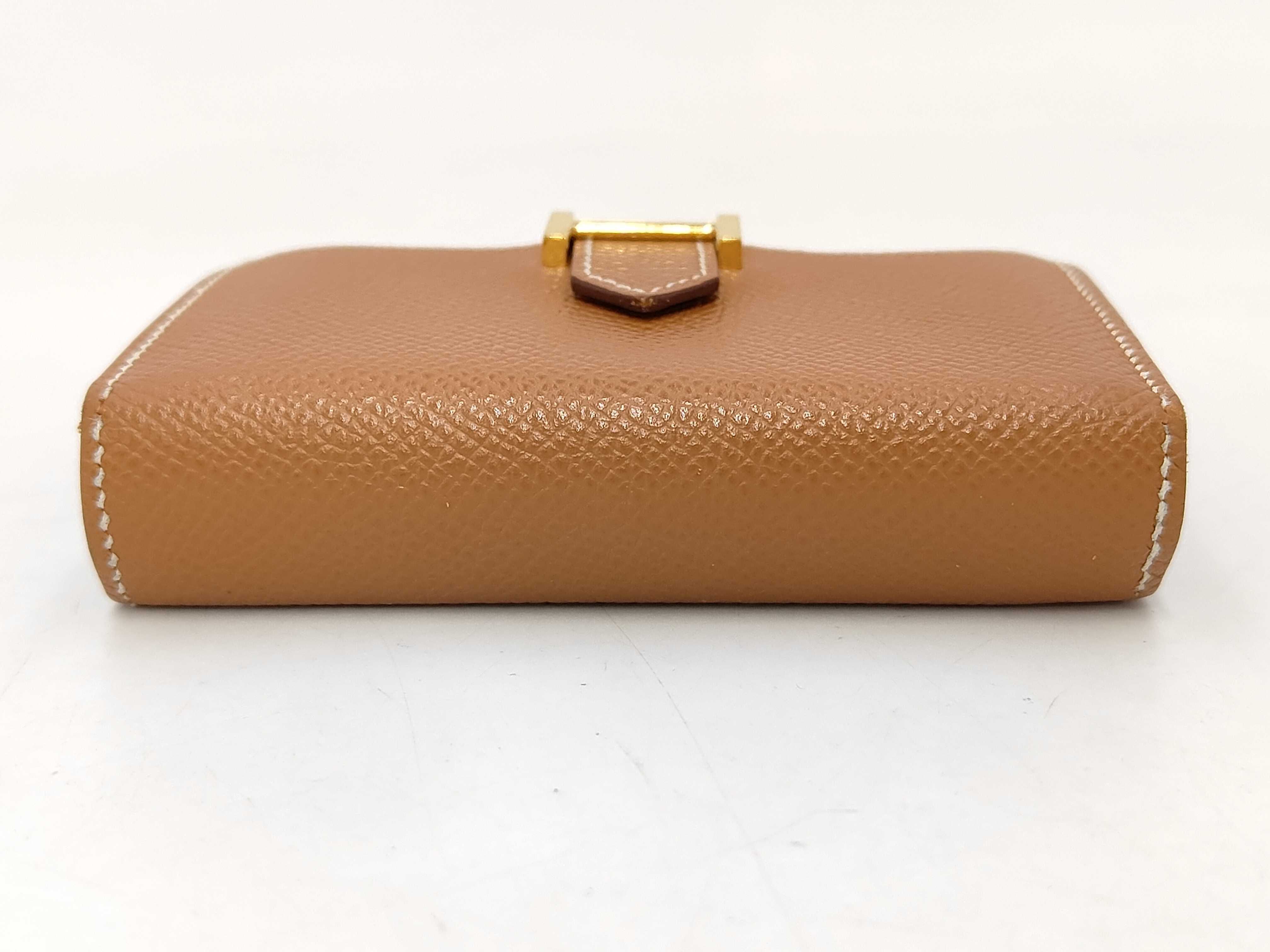 Bearn Compact Wallet Gold GP Z Stamp — view 3