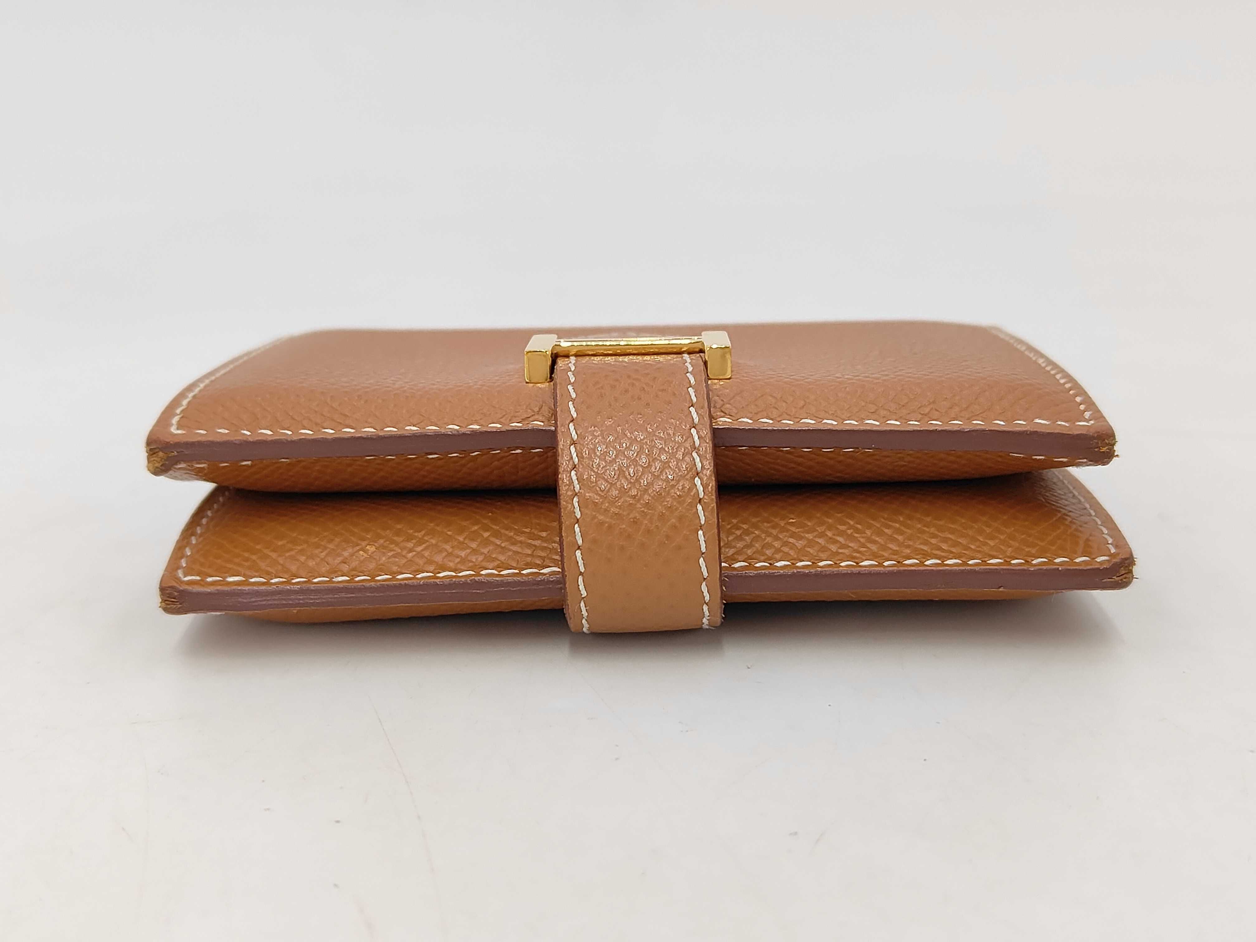 Bearn Compact Wallet Gold GP Z Stamp — view 5