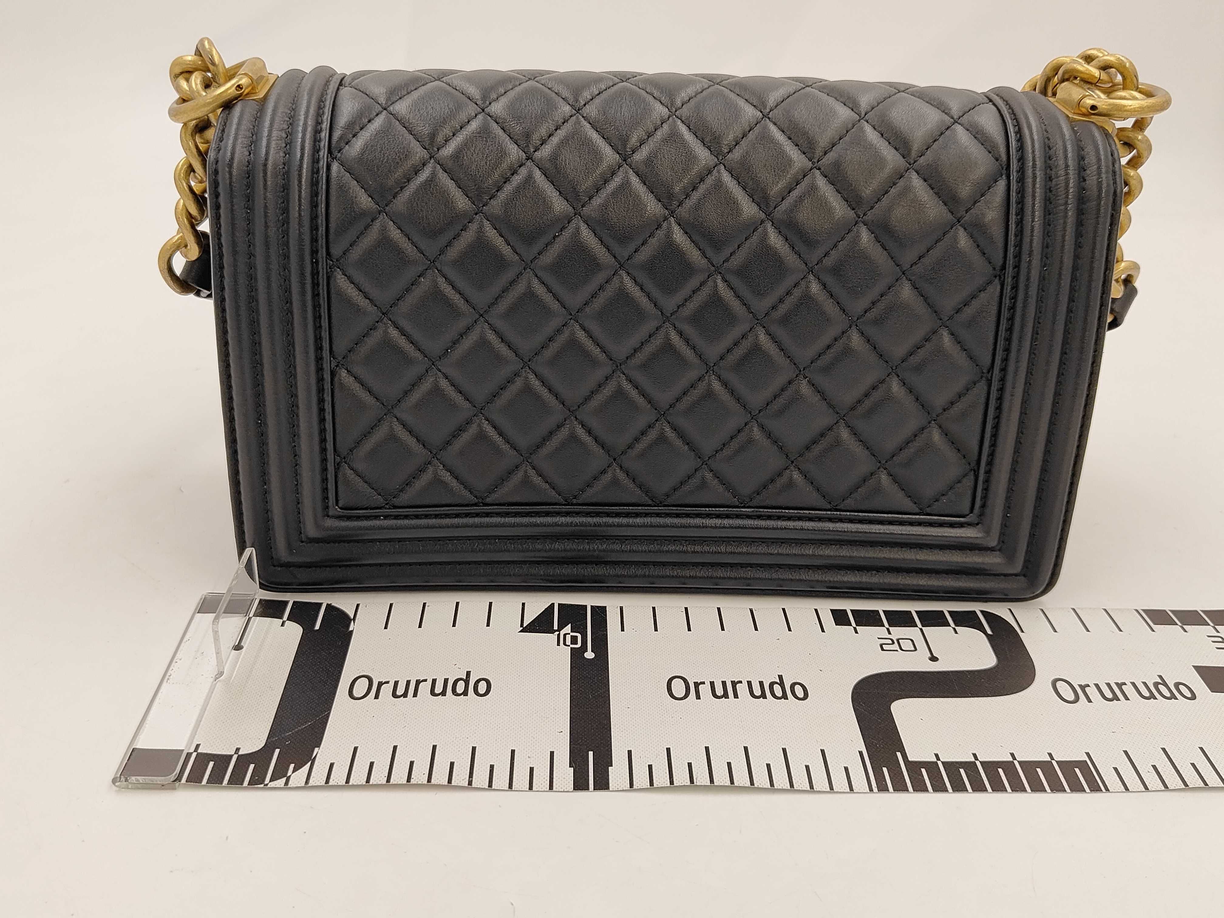 Boy Chanel 25 Lambskin Shoulder Bag — view 2