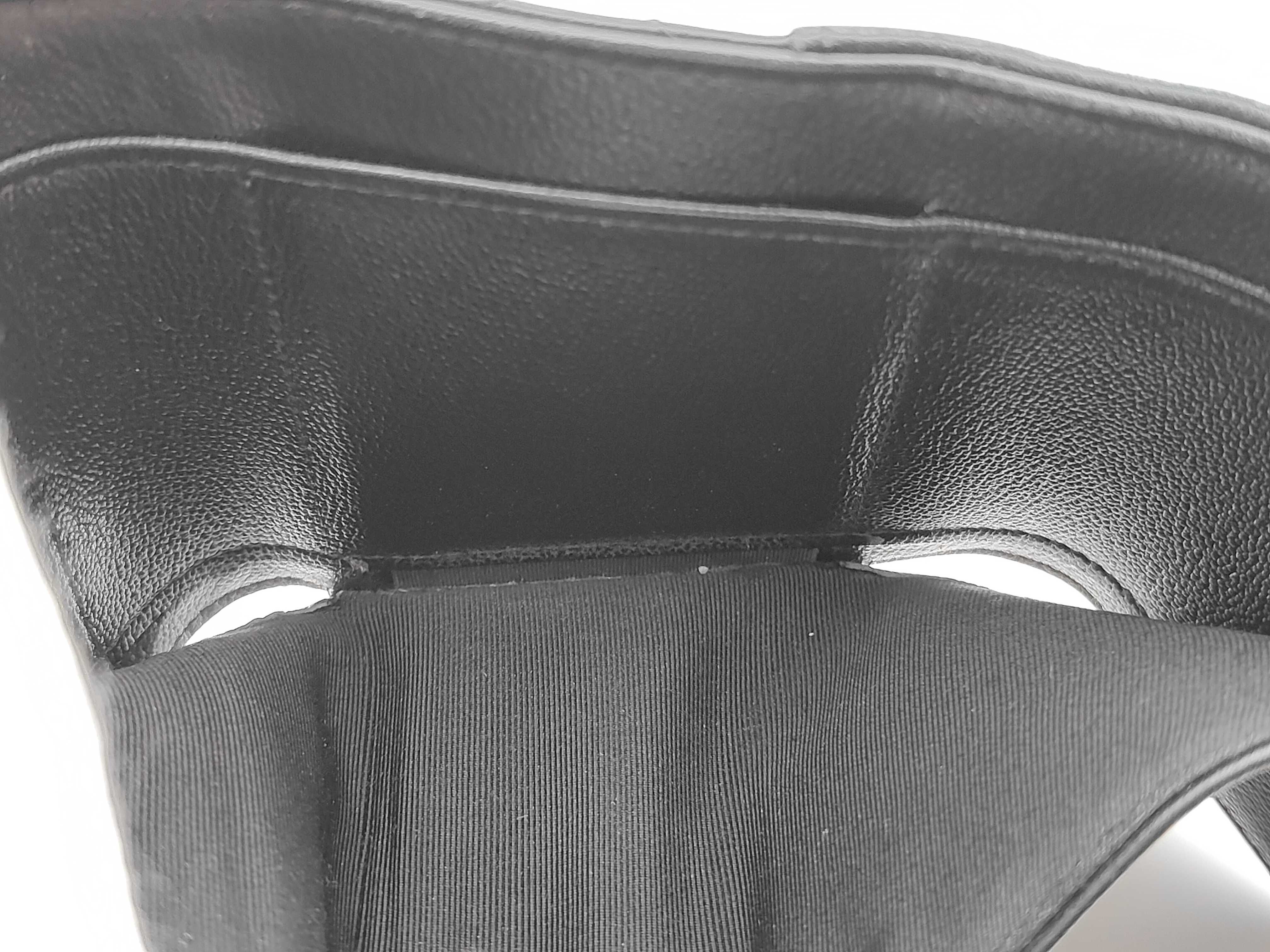 Coco Clip Caviar Skin Tri-fold Wallet Black 29667134 Wallet — view 6