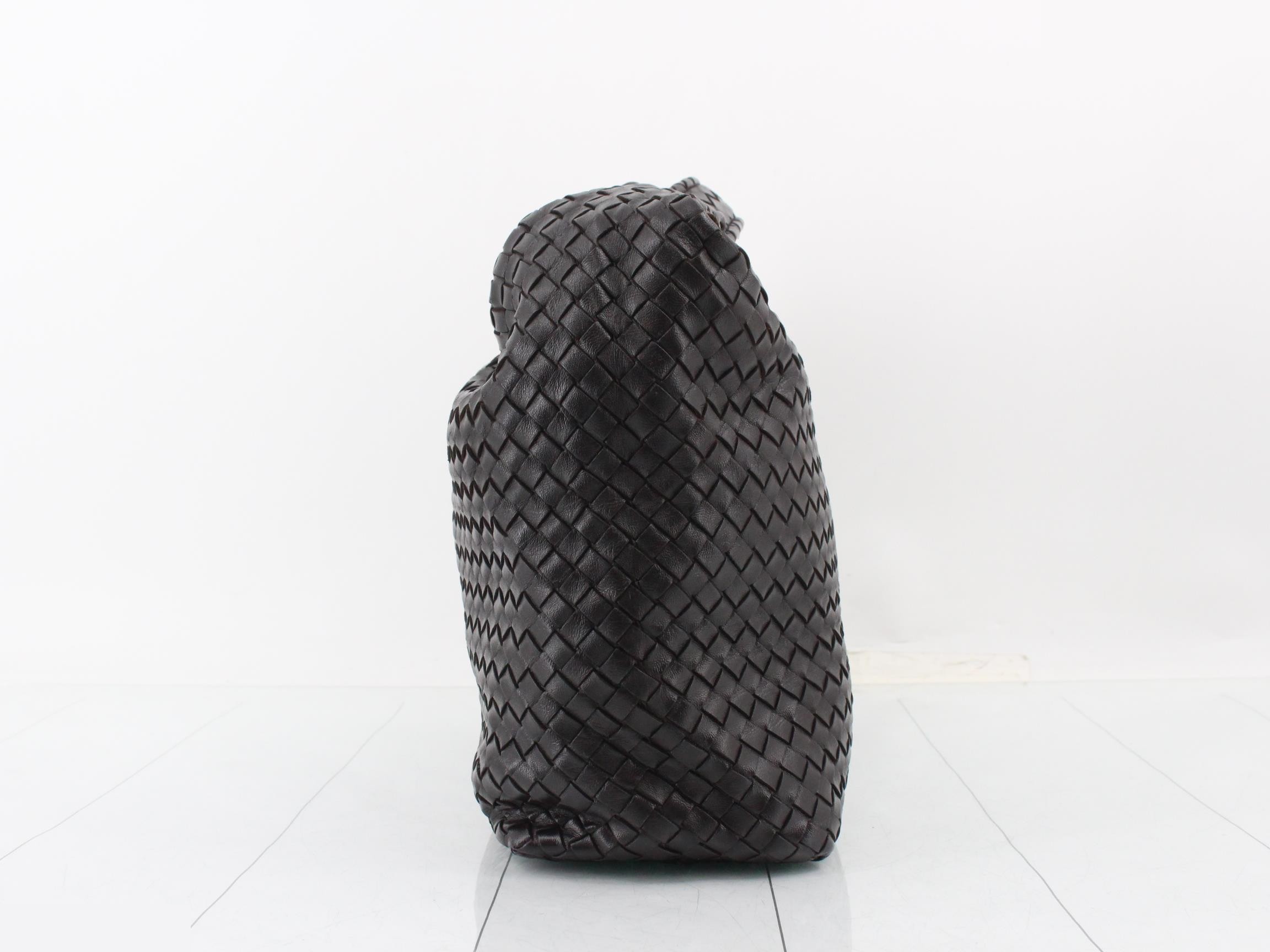 Intrecciato Hobo Shoulder Bag — view 3