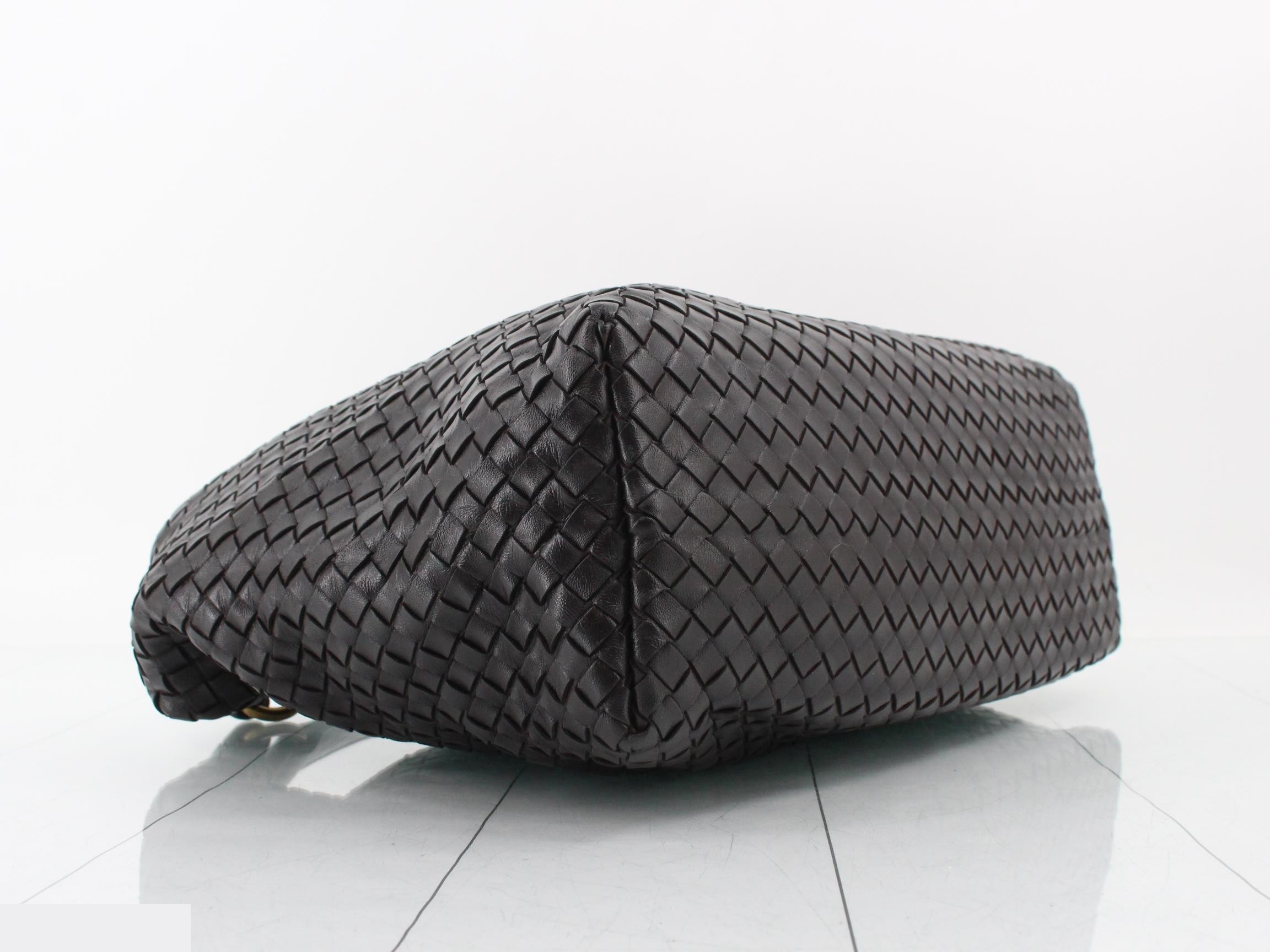Intrecciato Hobo Shoulder Bag — view 5