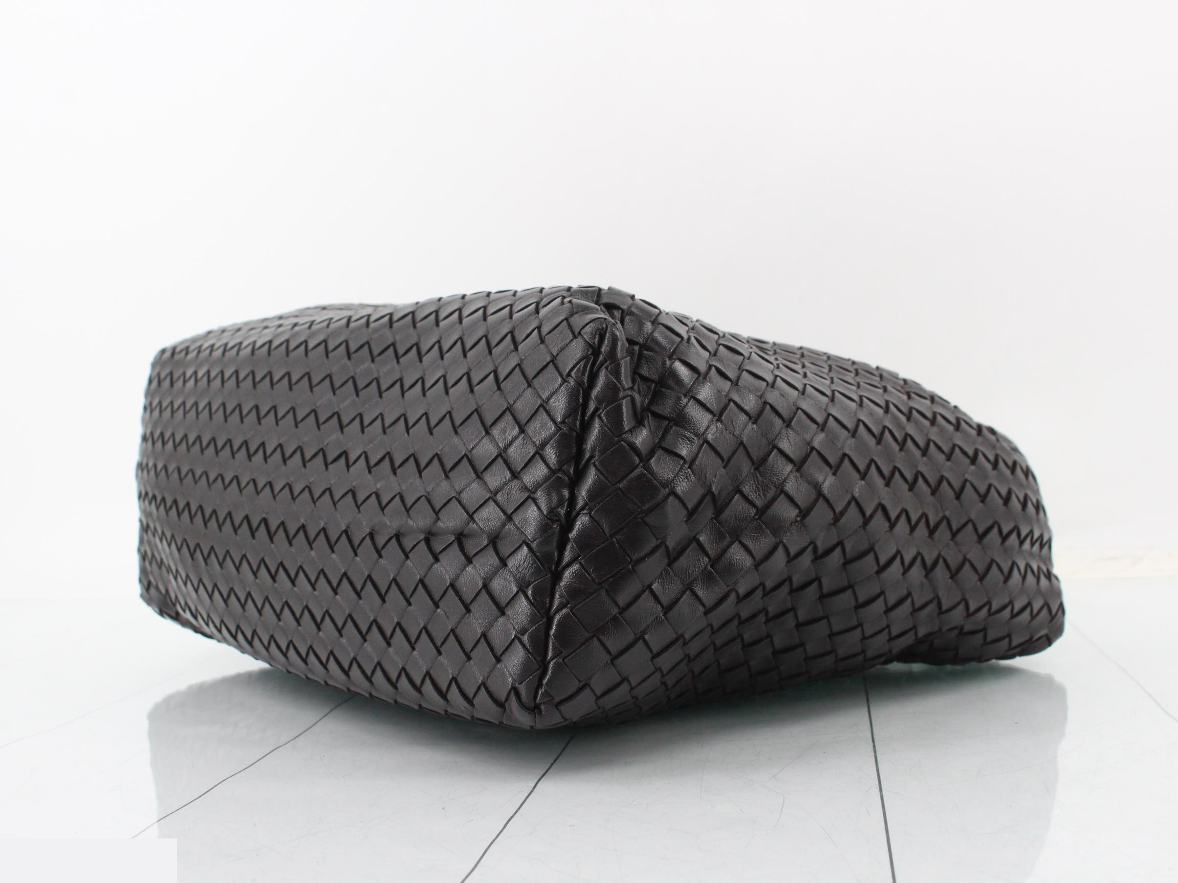 Intrecciato Hobo Shoulder Bag — view 6