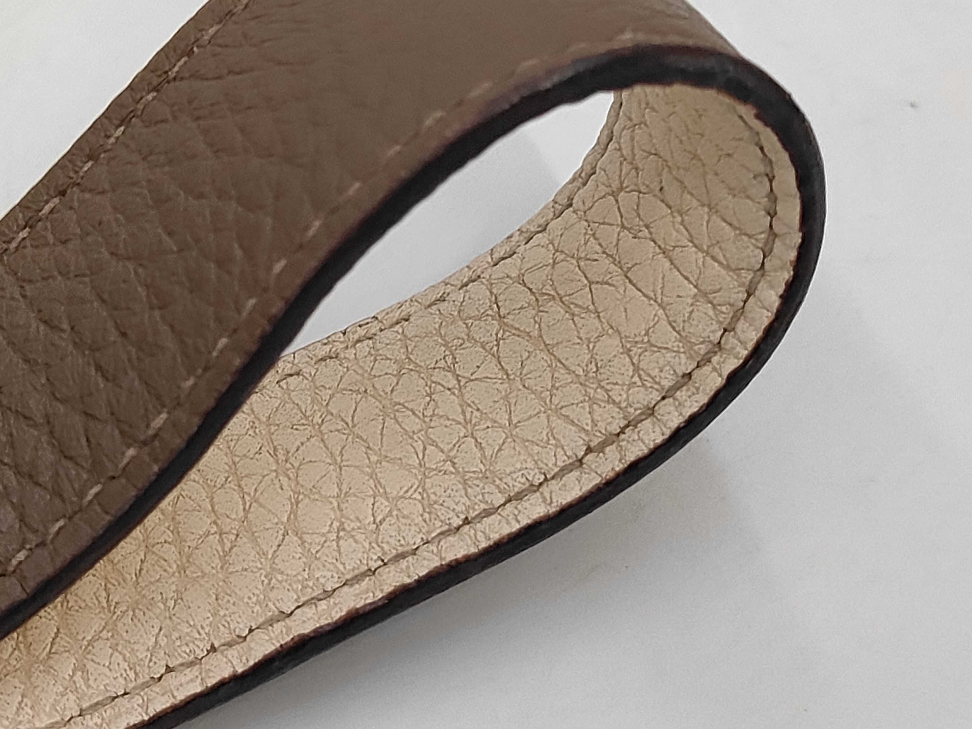 Picotin Lock PM Casaque Etoupe x Gold x Nata Z Stamp Handbag — view 6