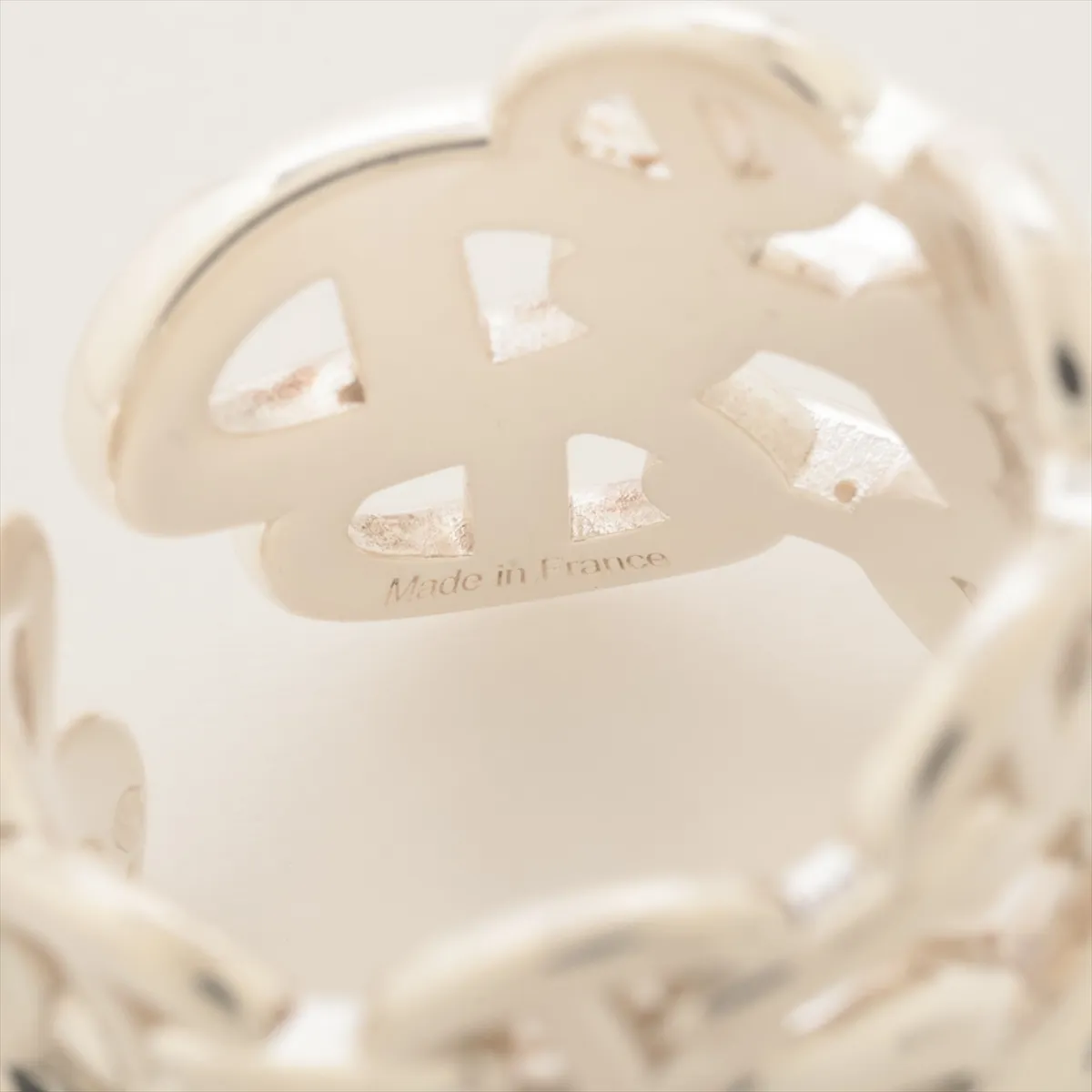 Chaine d'Ancre Enchainee GM 2025 Ring, Size 57, 925 Sterling Silver, 15.0g, 25W066603. — view 4