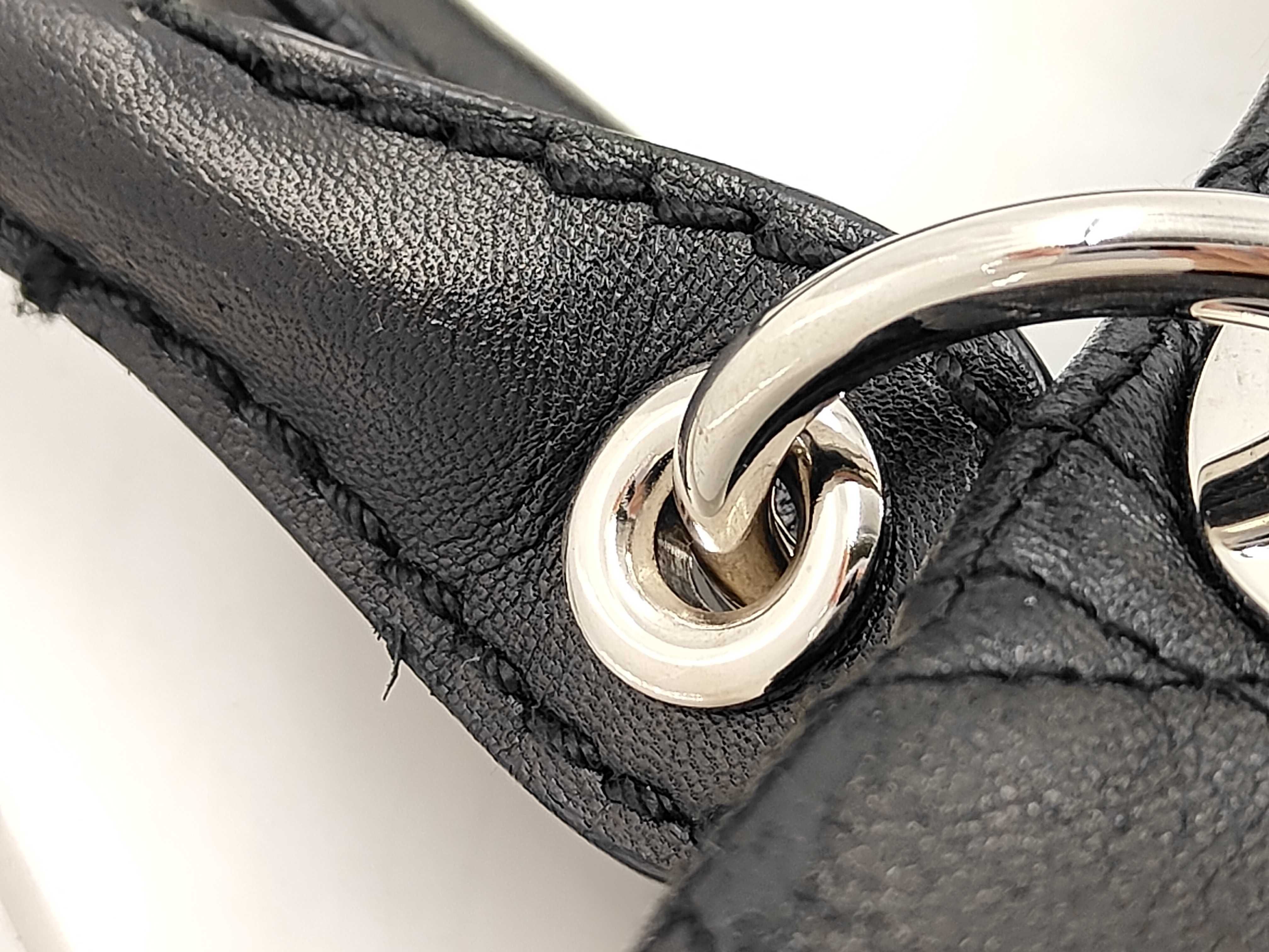 Lambskin Cannage Black Handbag — view 7