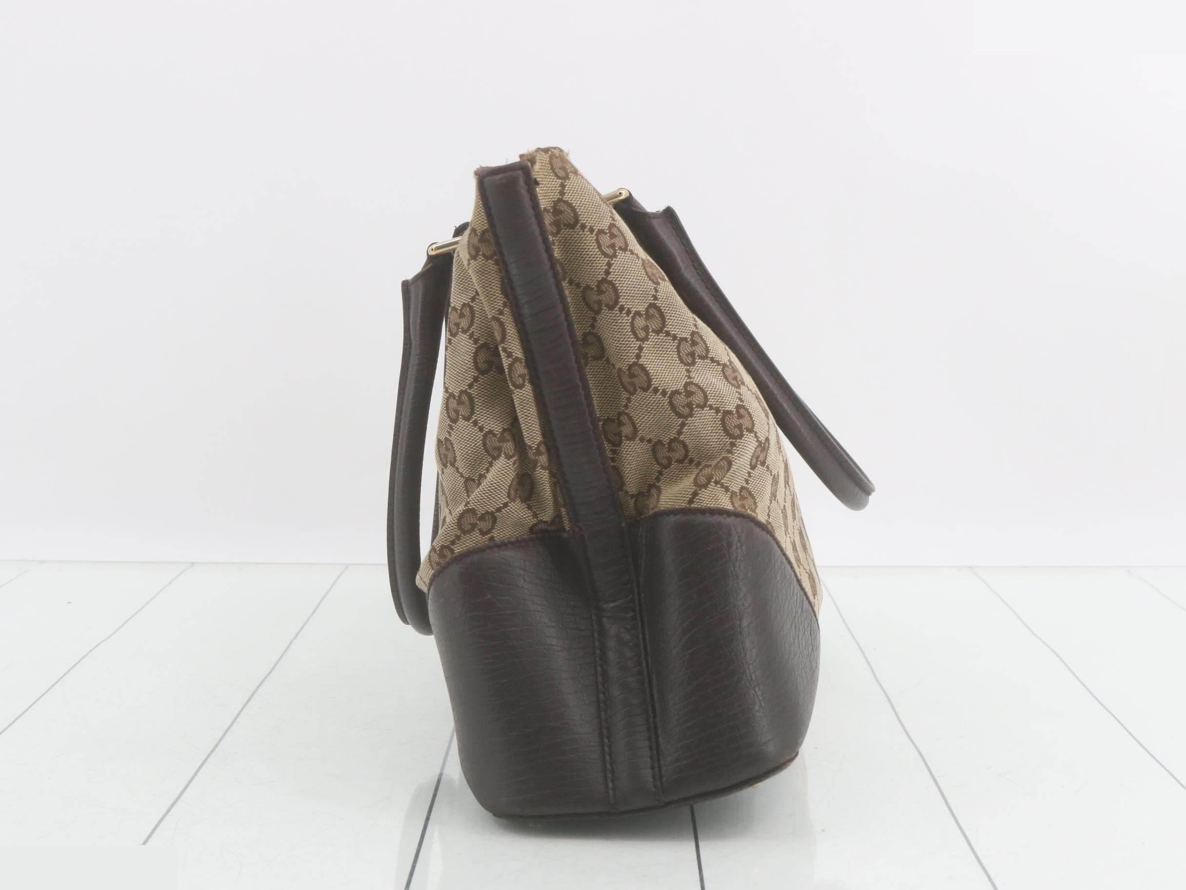 GG Canvas Horsebit Handbag — view 3