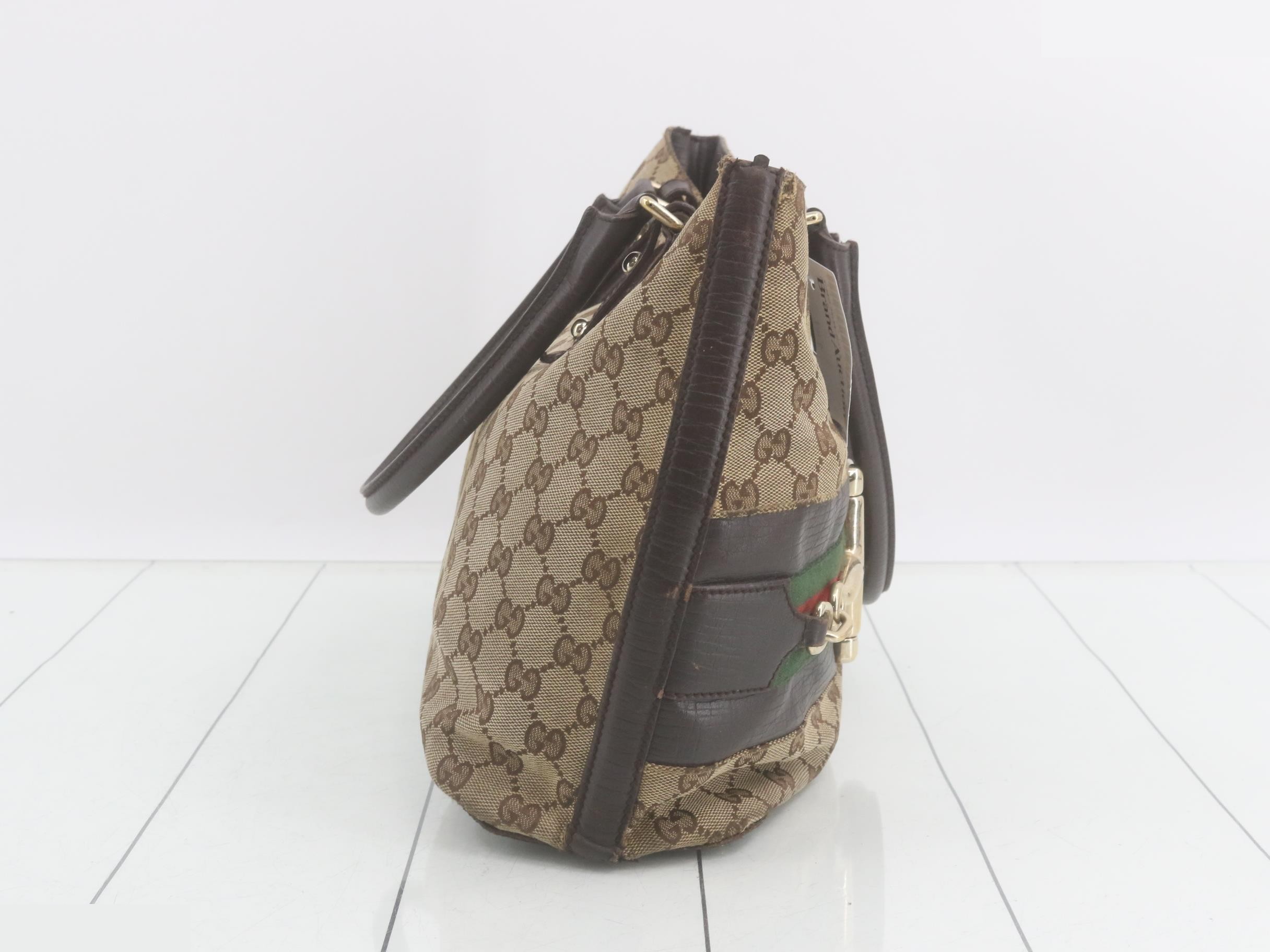 GG Canvas Horsebit Handbag — view 4