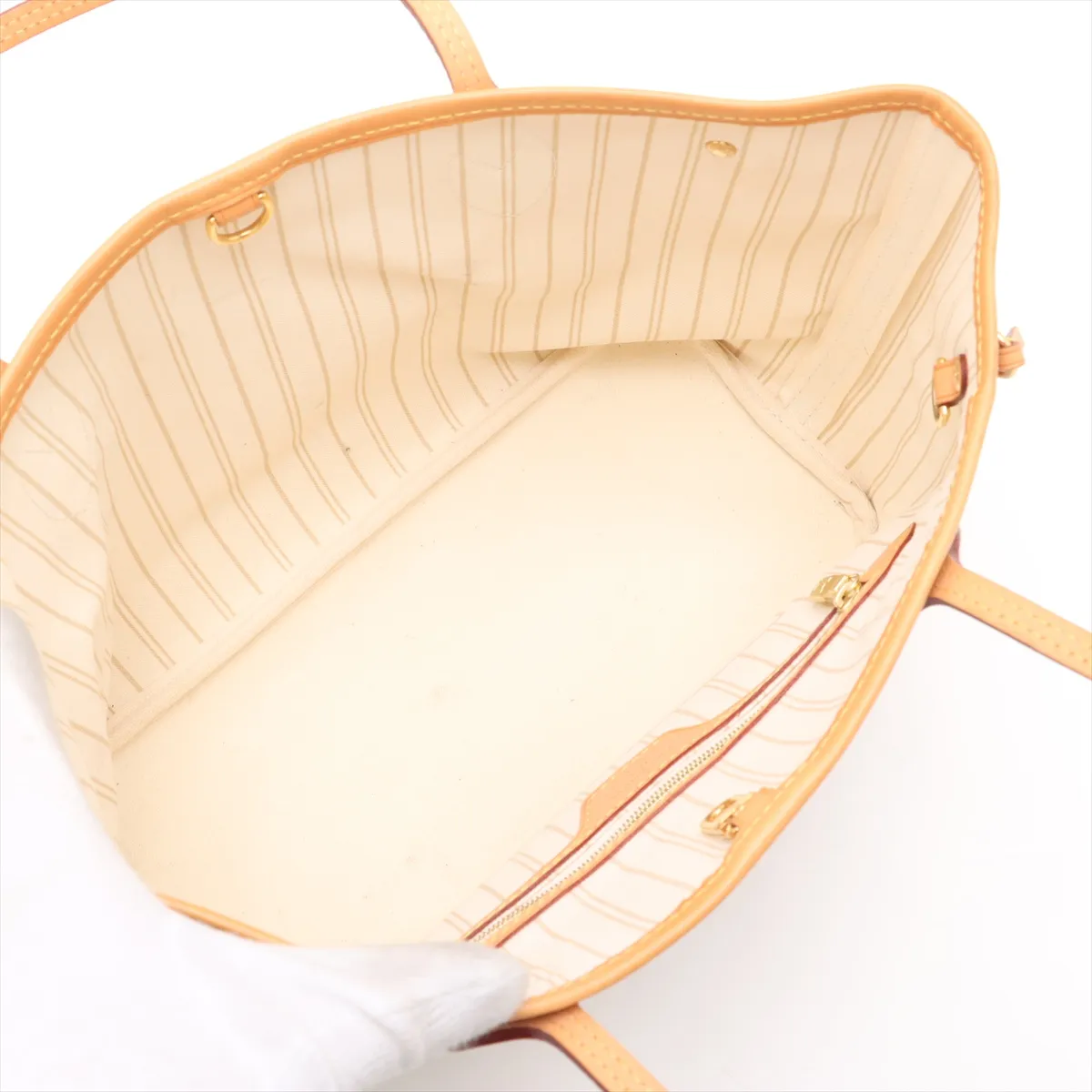 Damier Azur Neverfull PM N41362 AR3105 White — view 7