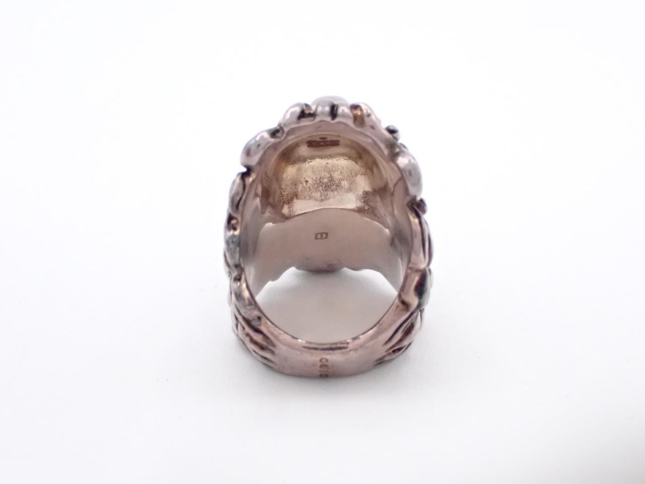 Lion's Head Ring #8 — view 2