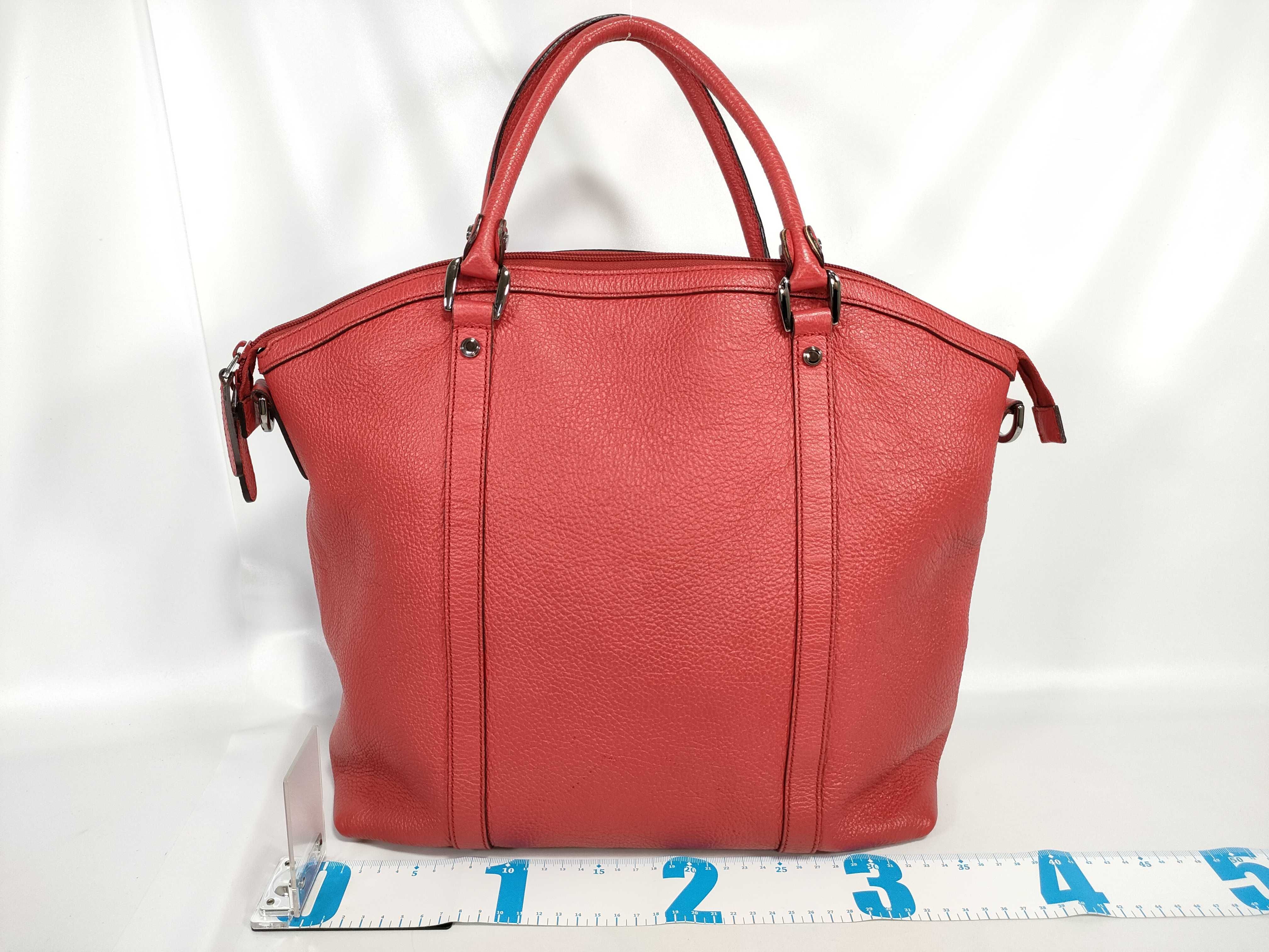 GG Logo Shima Red Crossbody Bag (Handbag) — view 2