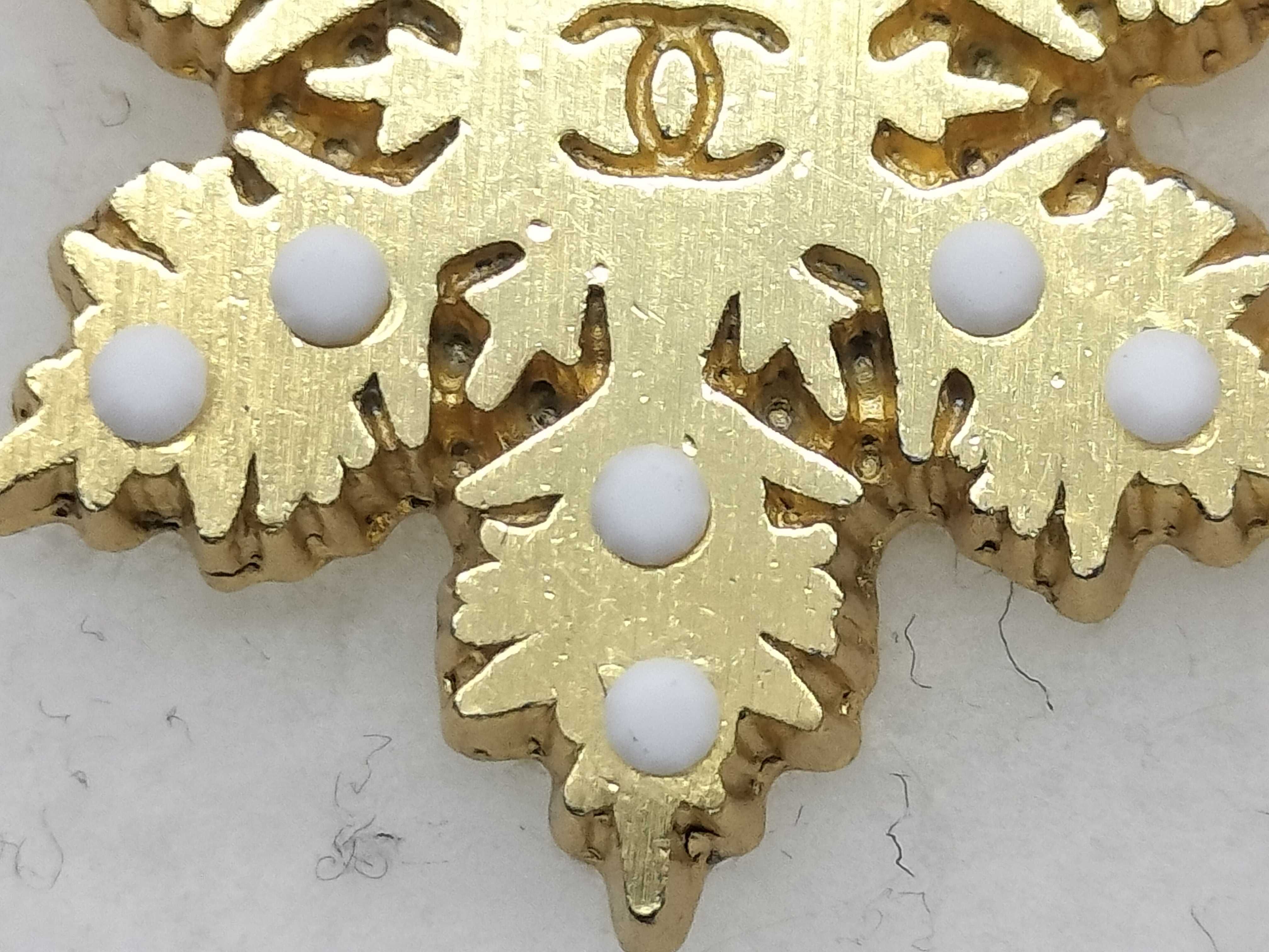 01A Snow Mark Earrings — view 2