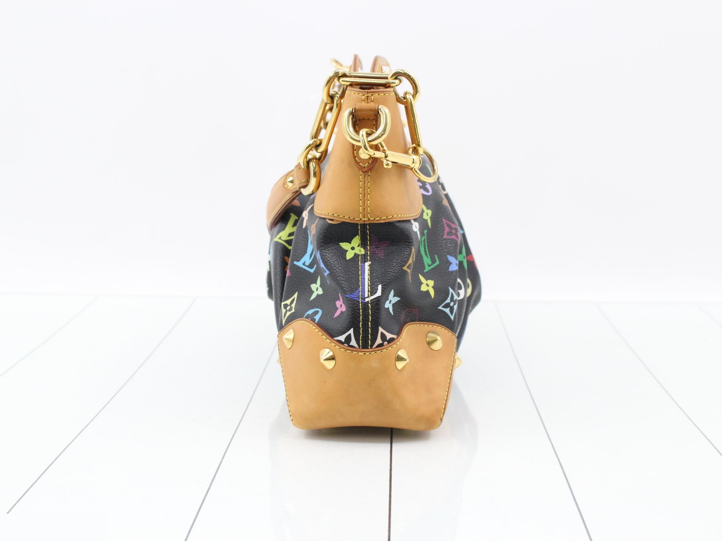 Judy Monogram Multicolor Handbag/Shoulder Bag (2-Way) — view 4