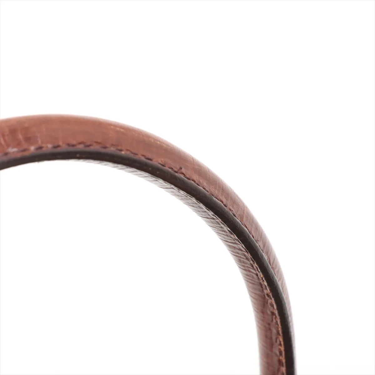 Zucca Canvas x Leather Handbag Brown 8BN157 — view 11