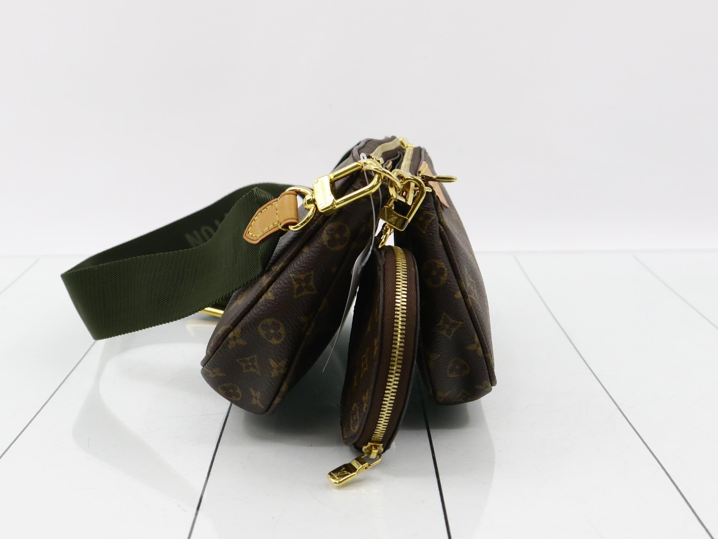 Multi Pochette Accessoires Khaki — view 4