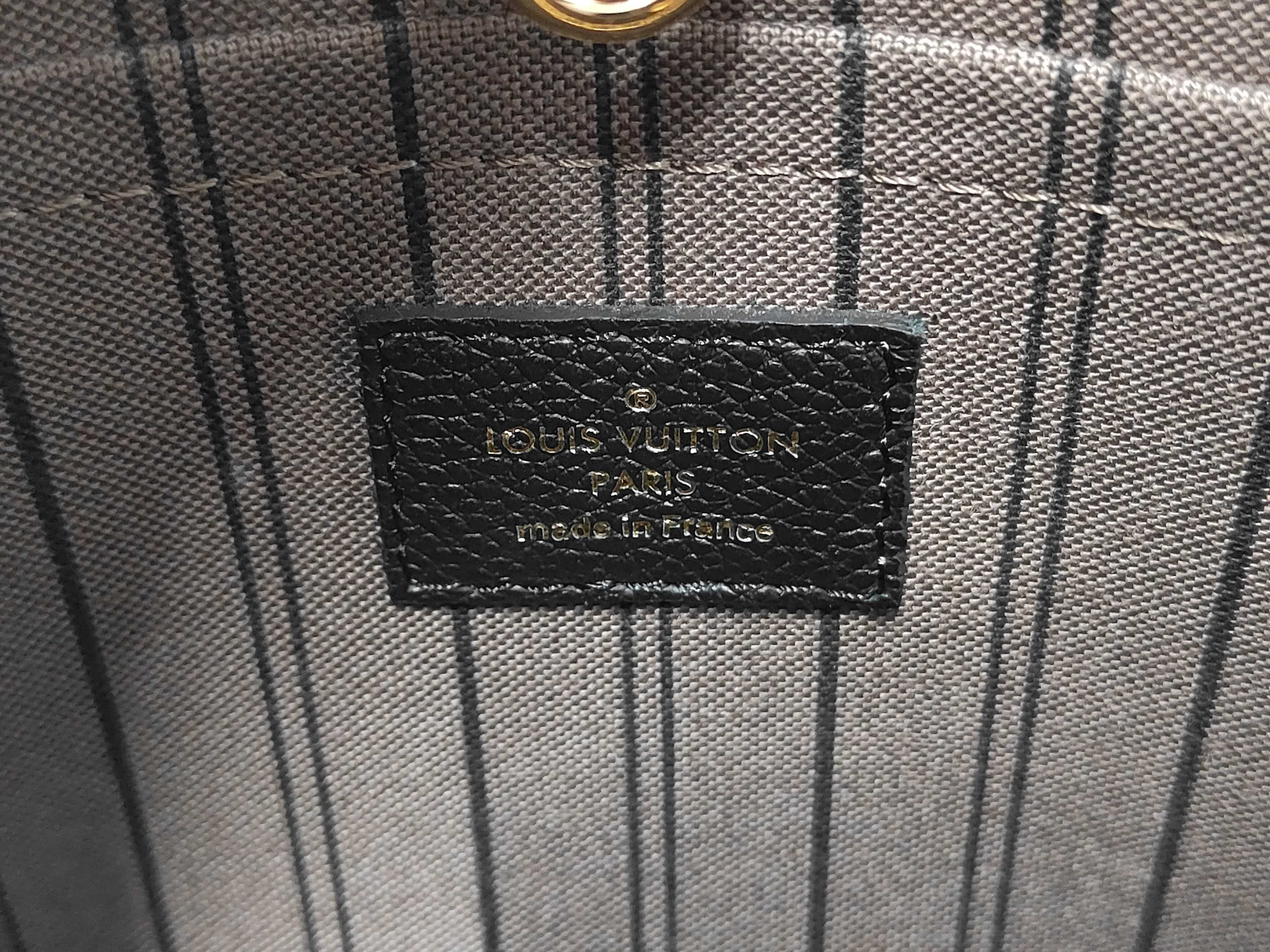 Monogram Empreinte M41048 Montaigne BB Noir Handbag — view 9