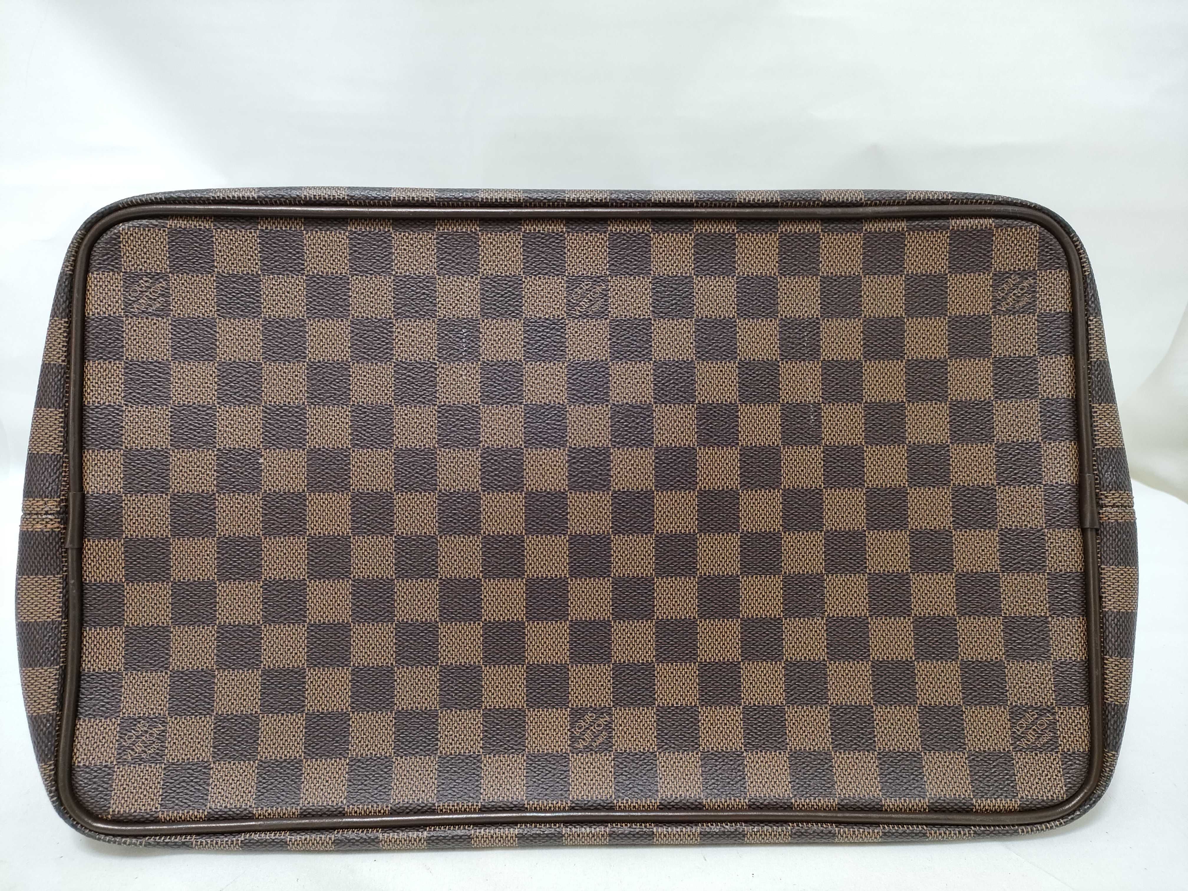 Damier Greenwich PM N41165 AR1012 Brown Tote Bag — view 7