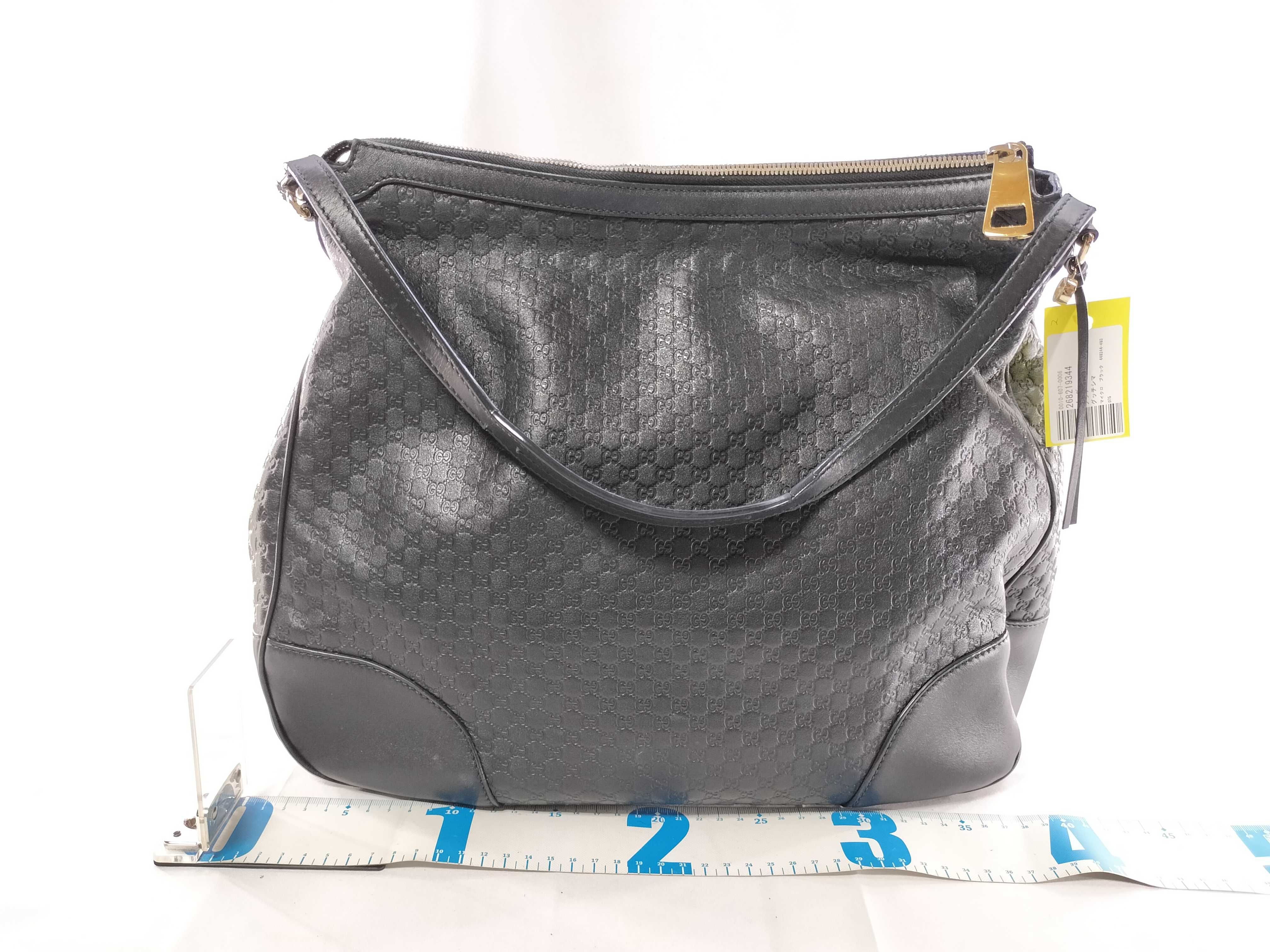 Guccissima Micro Black Shoulder Bag 449244-493075 — view 2