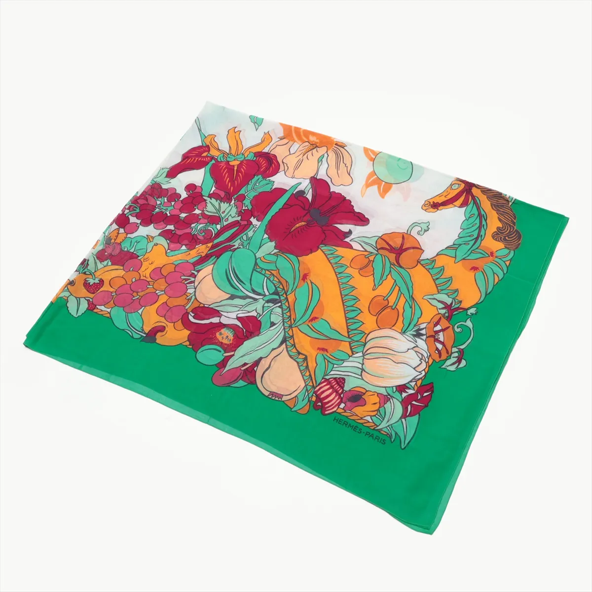 pareo cotton green thread