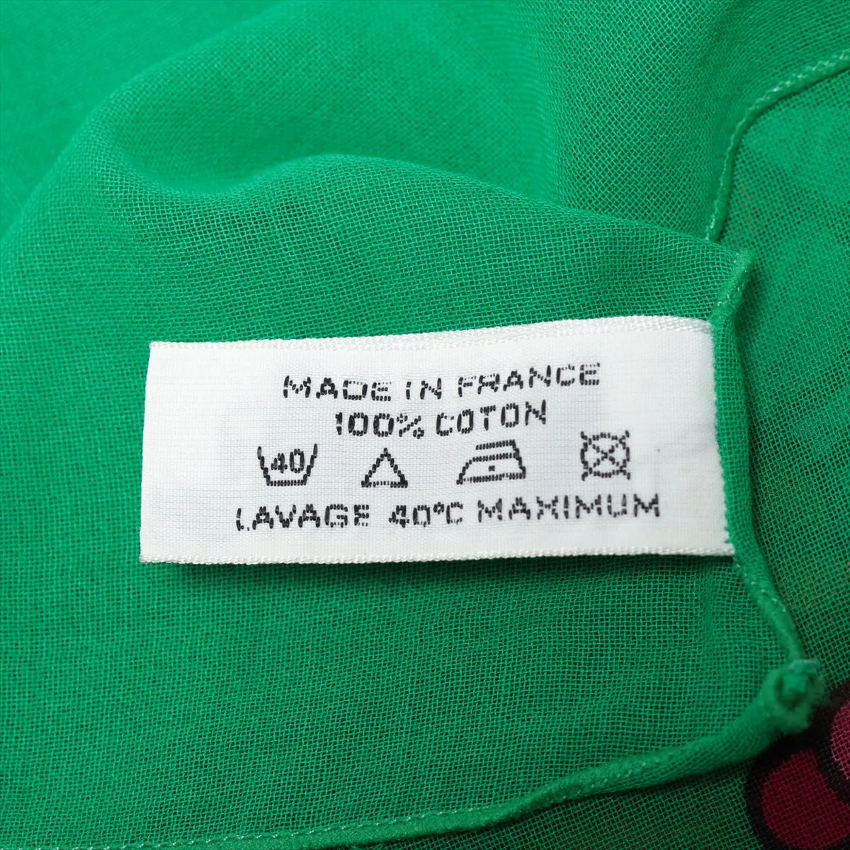 pareo cotton green thread — view 5
