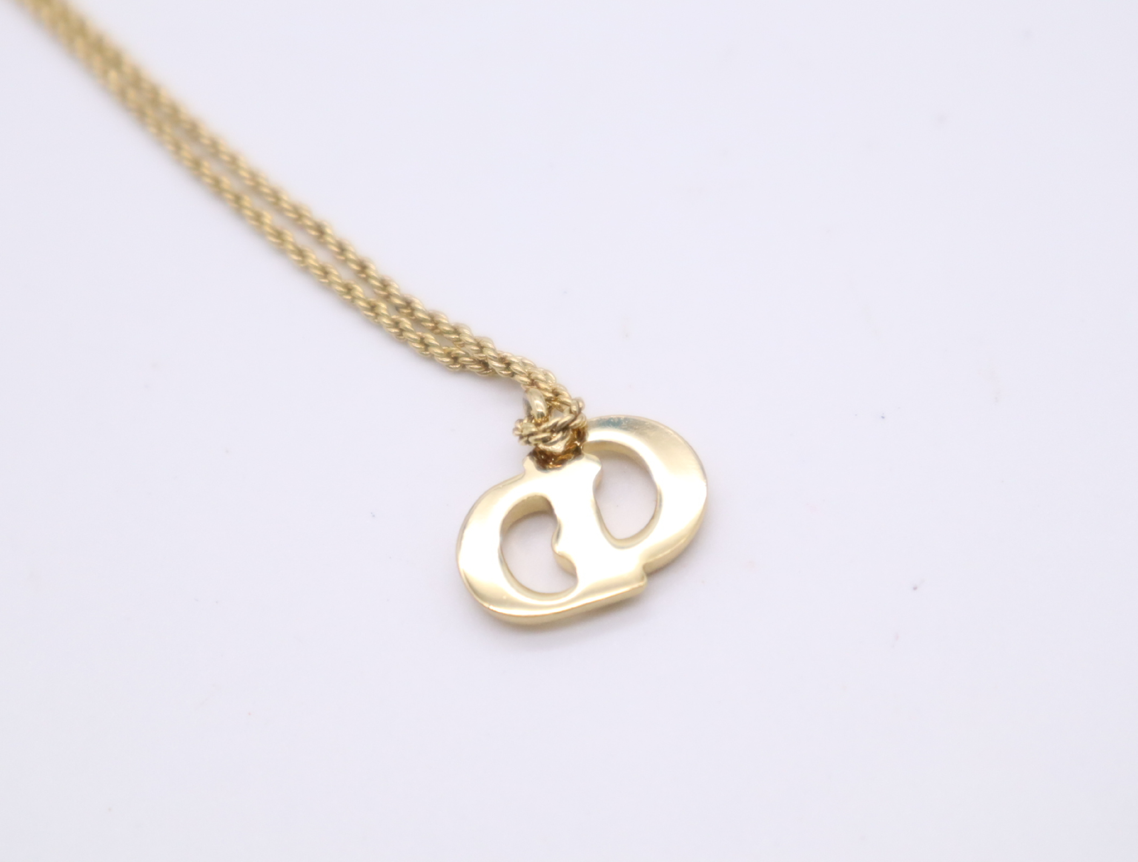 GPCD logo twist chain necklace with box. — view 4