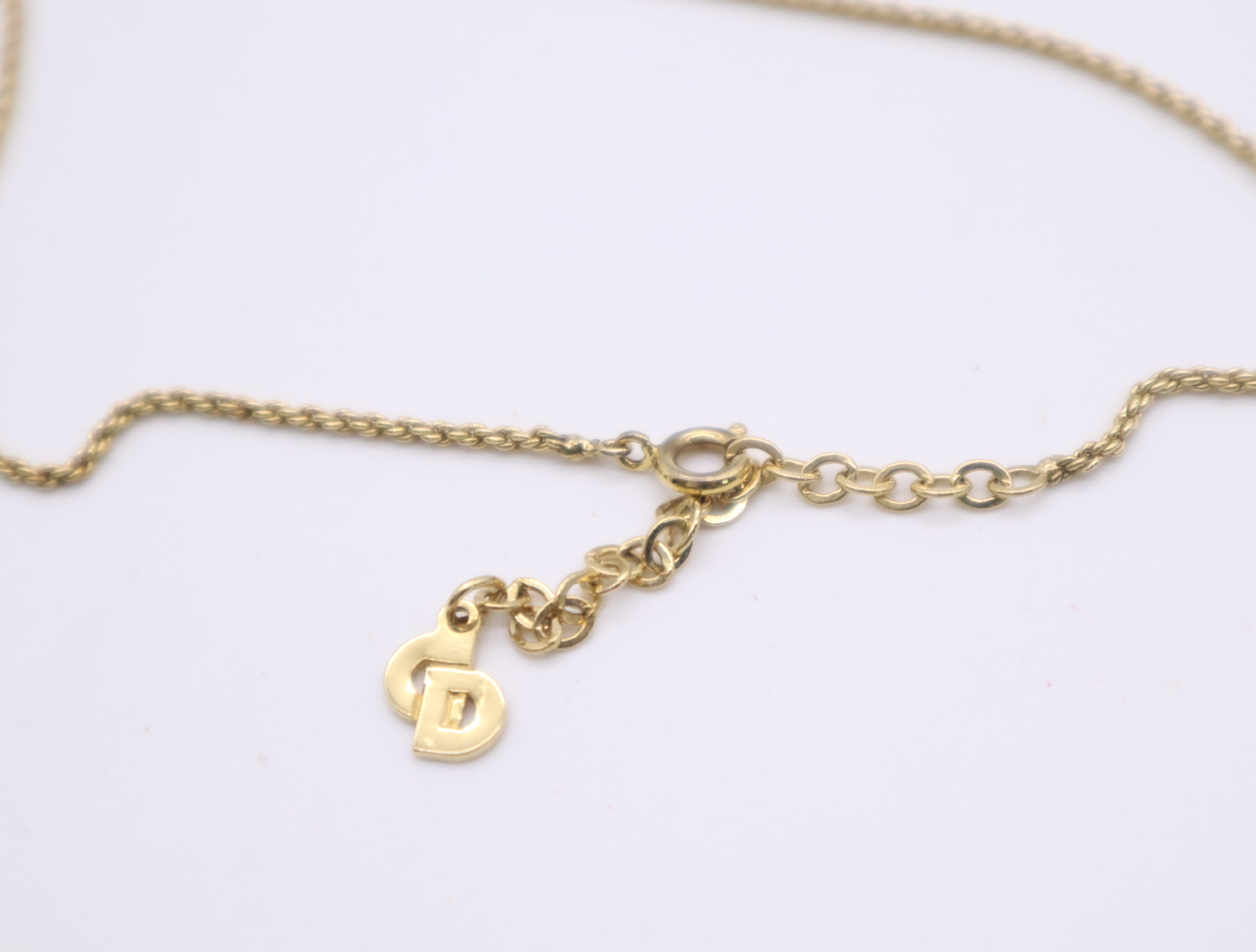 GPCD logo twist chain necklace with box. — view 5