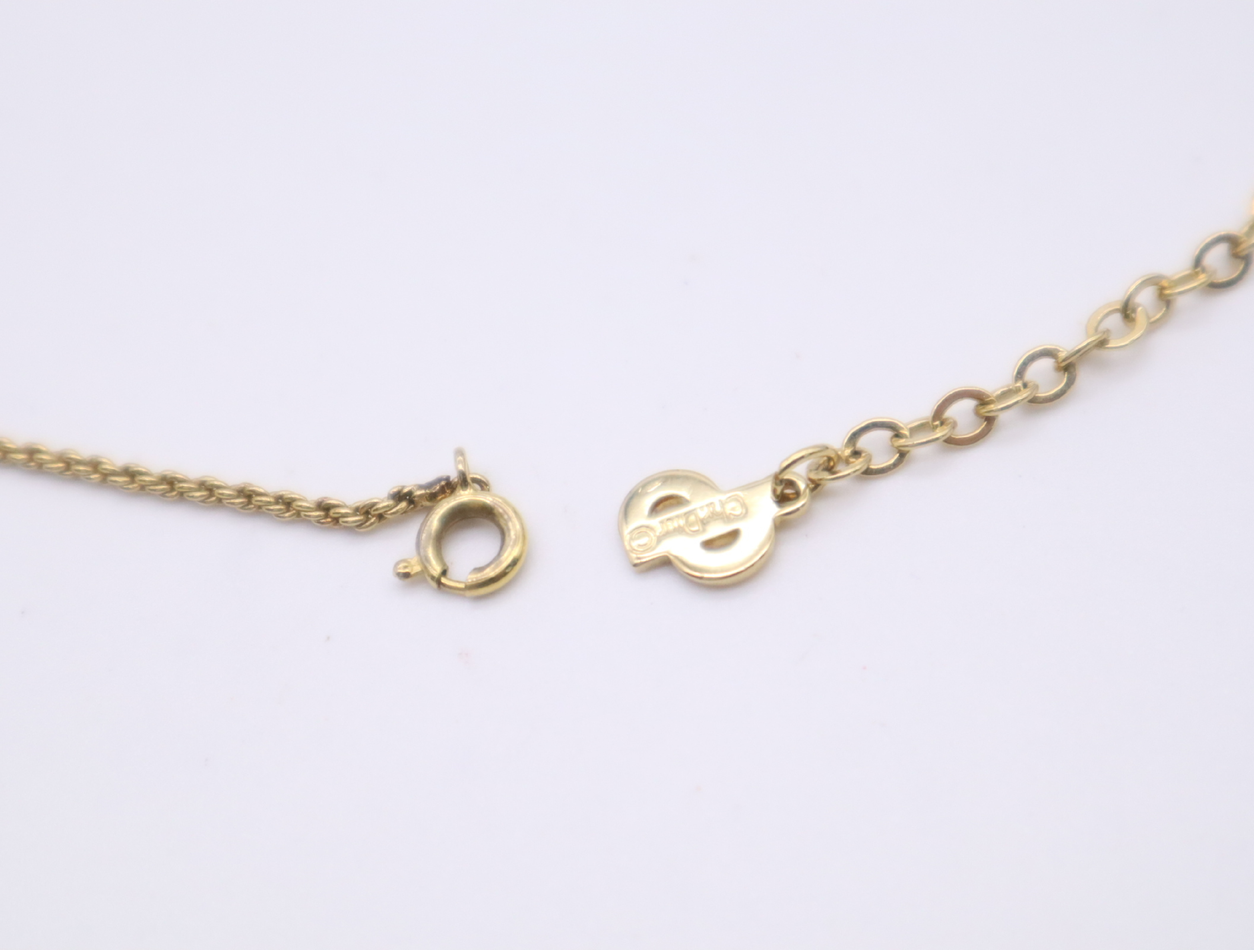 GPCD logo twist chain necklace with box. — view 6