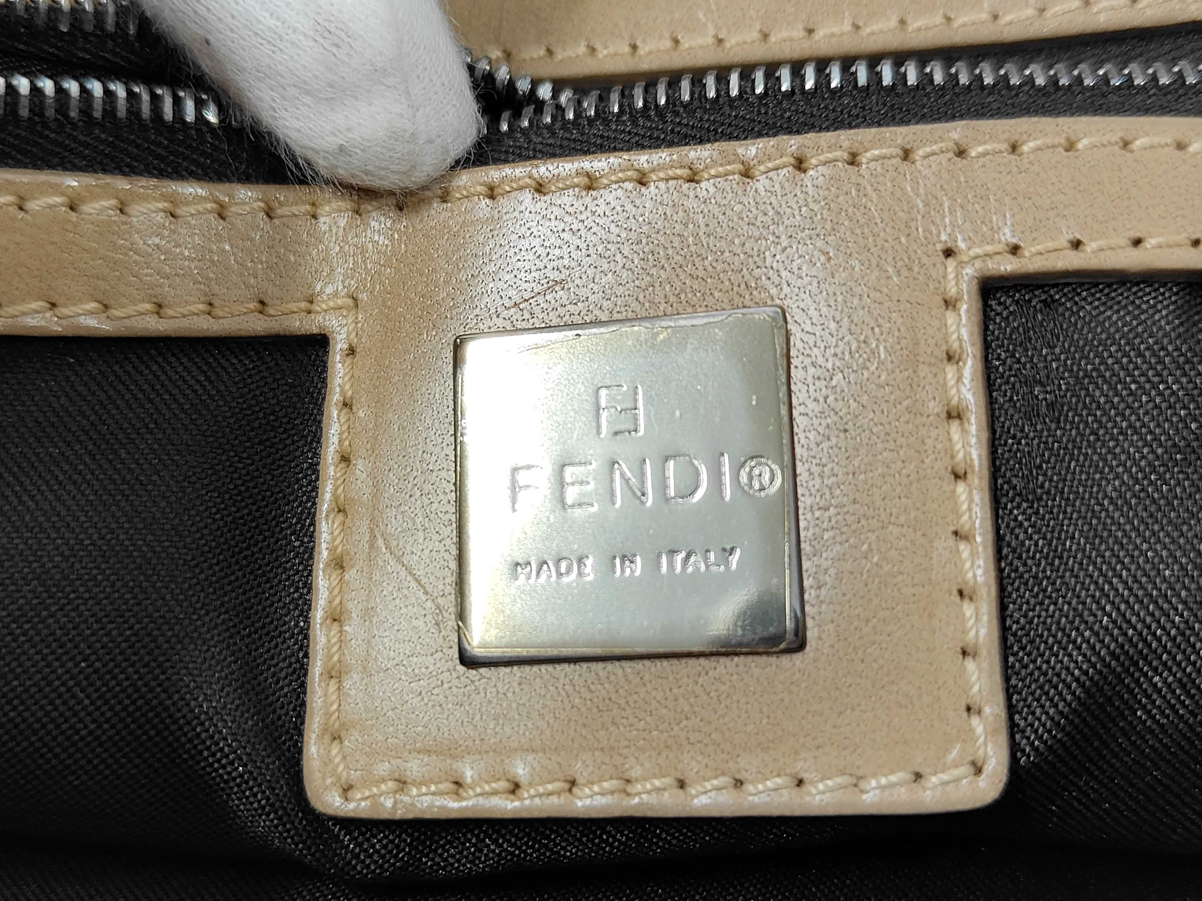 handbag, faux fur and leather, brown. — view 7