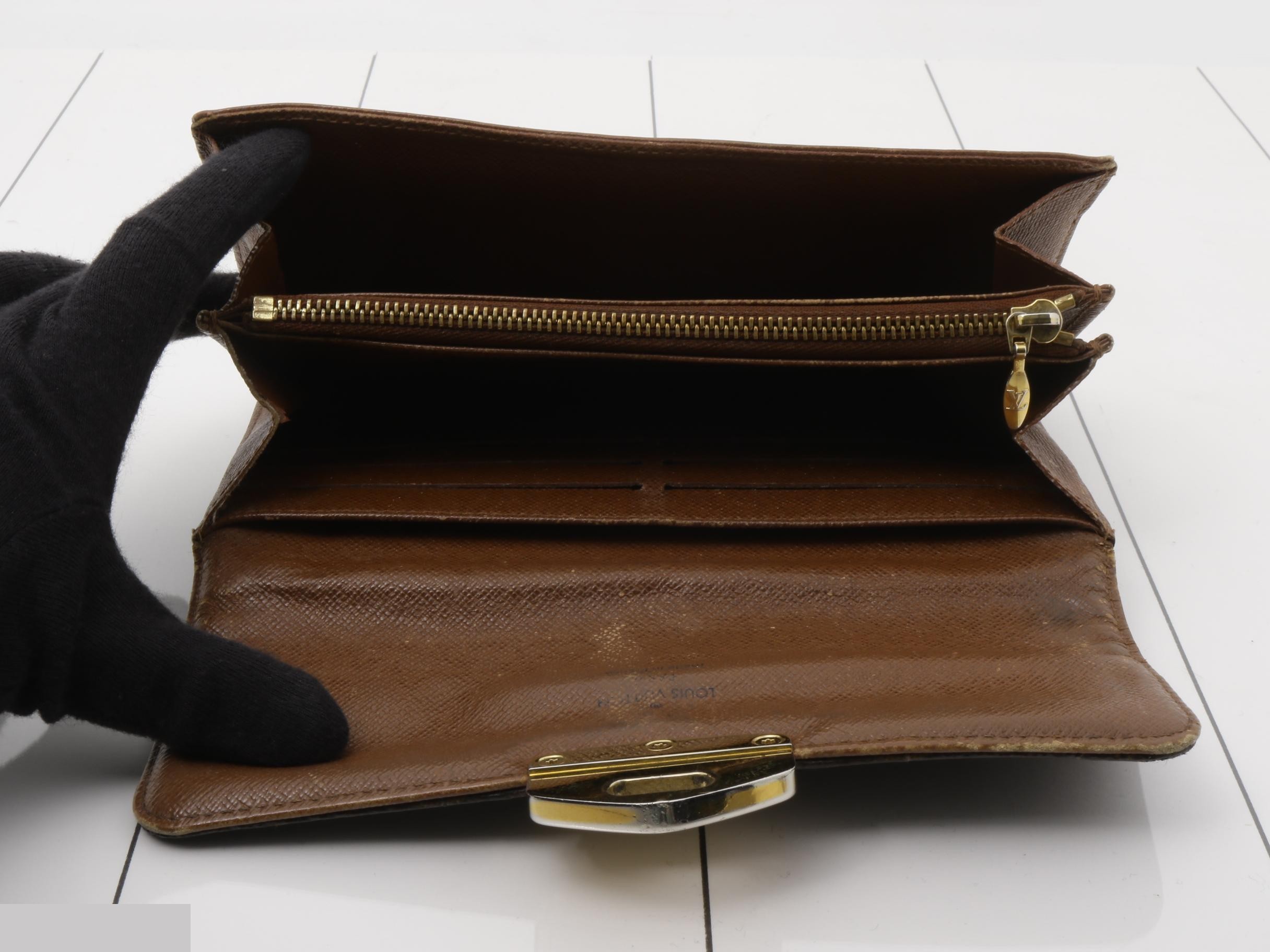 Monogram long wallet — view 4