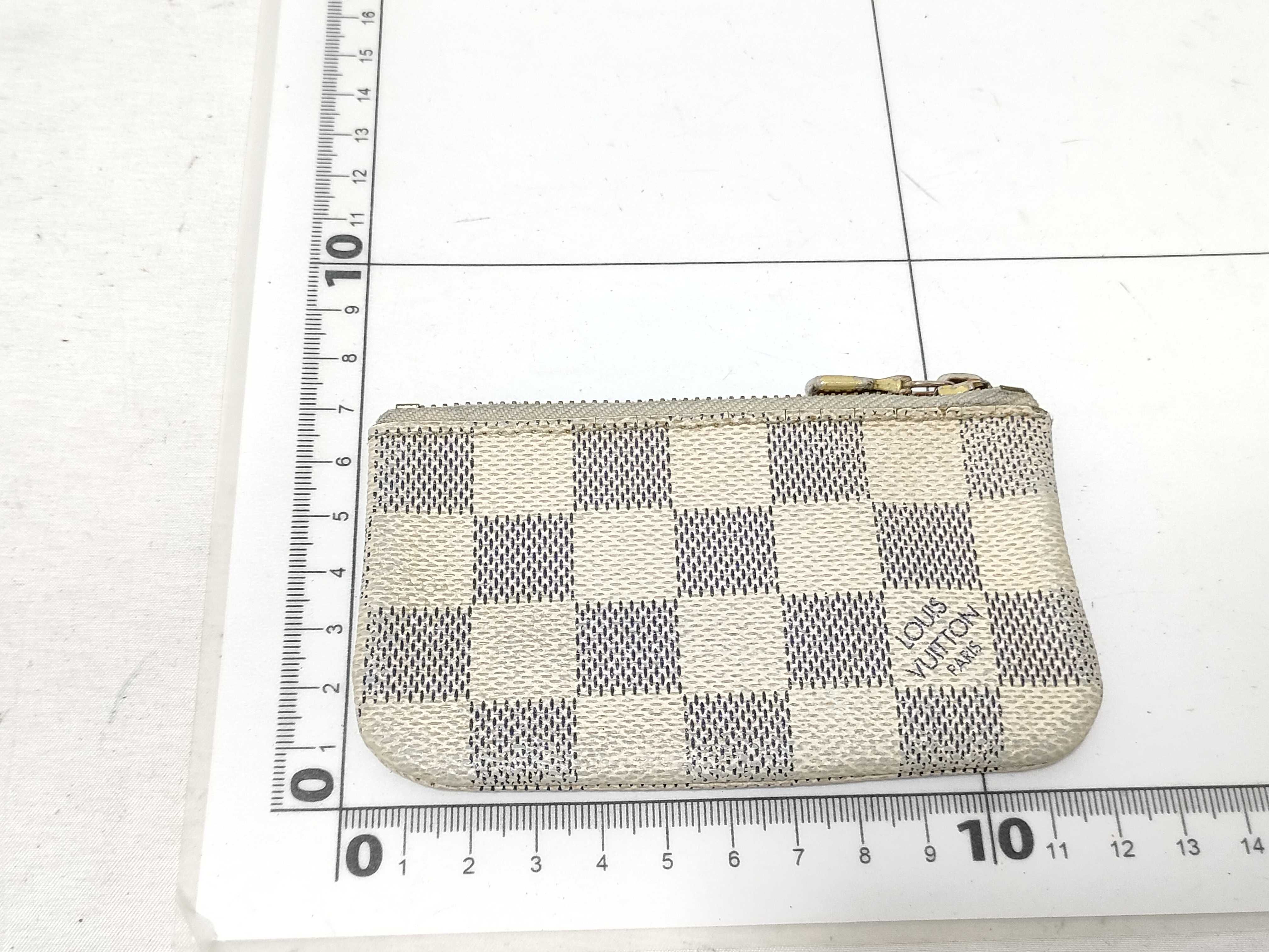 Damier Azur Pochette Cle Coin Purse — view 2